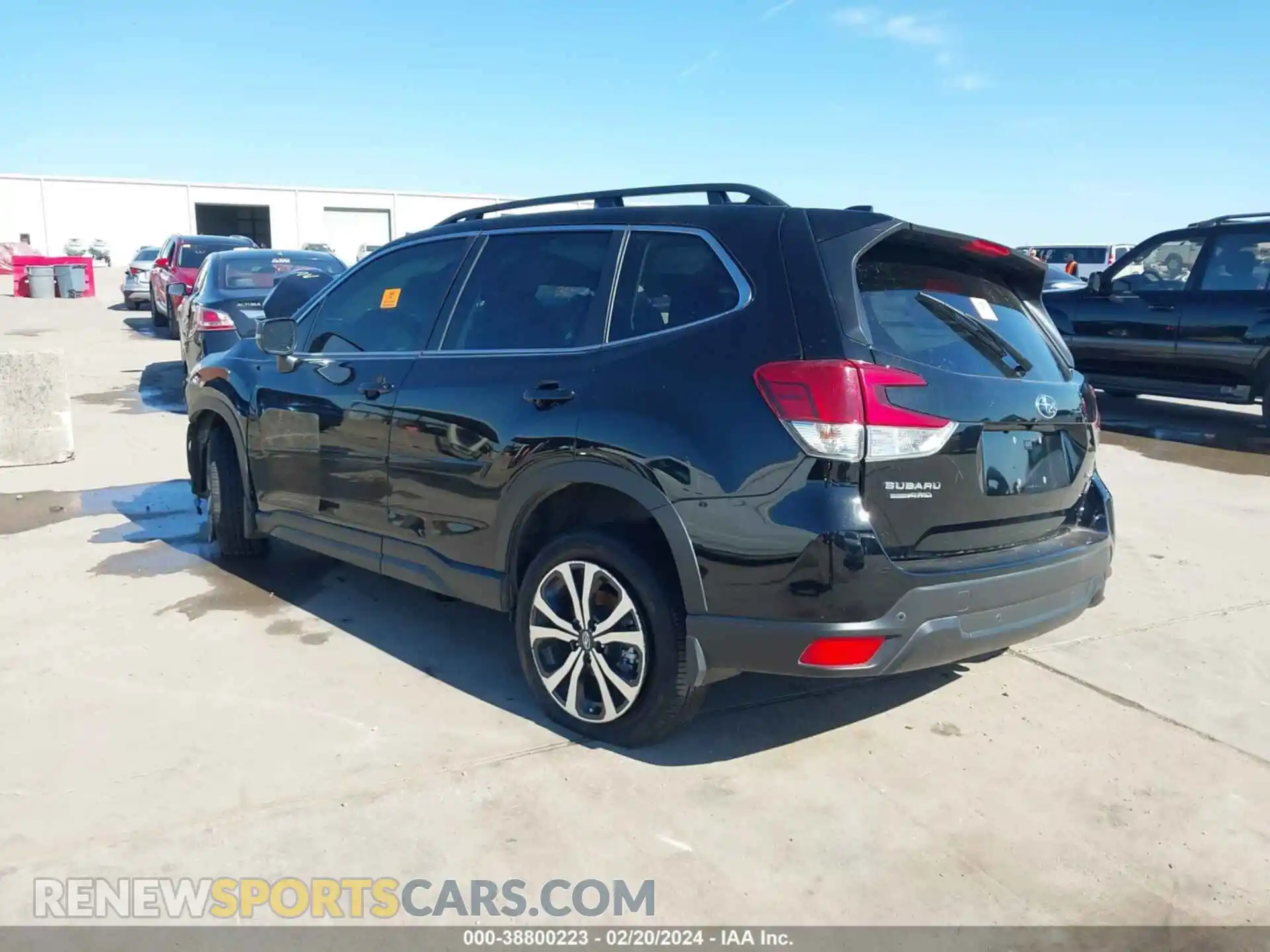 3 Photograph of a damaged car JF2SKAPC2PH518665 SUBARU FORESTER 2023