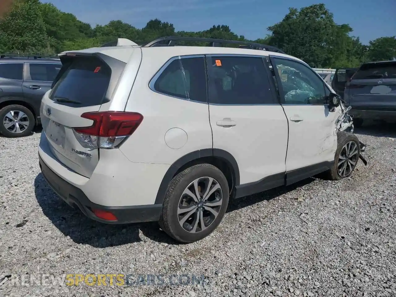 3 Photograph of a damaged car JF2SKAPC3PH487474 SUBARU FORESTER 2023