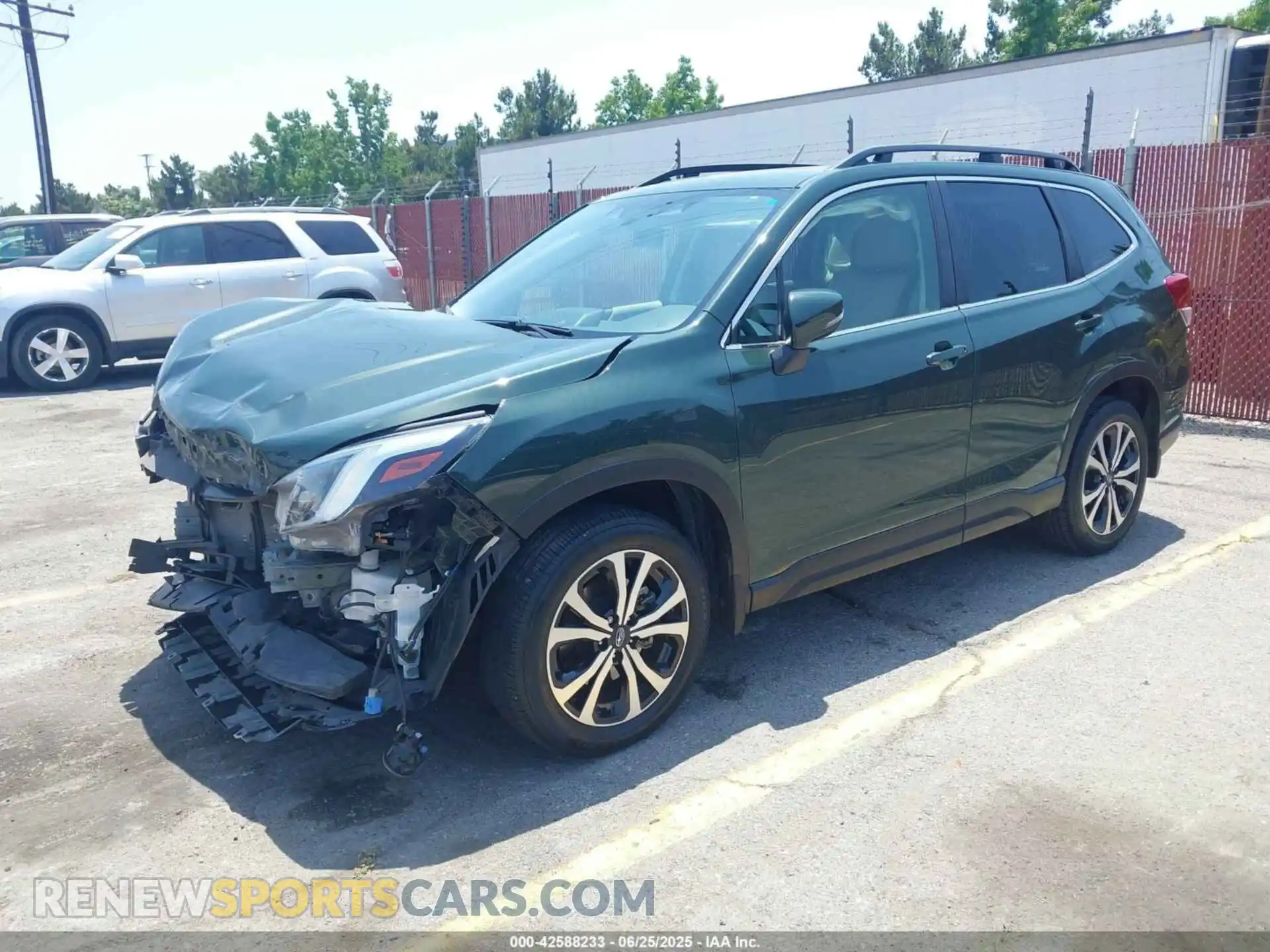 2 Photograph of a damaged car JF2SKAPC3PH490150 SUBARU FORESTER 2023