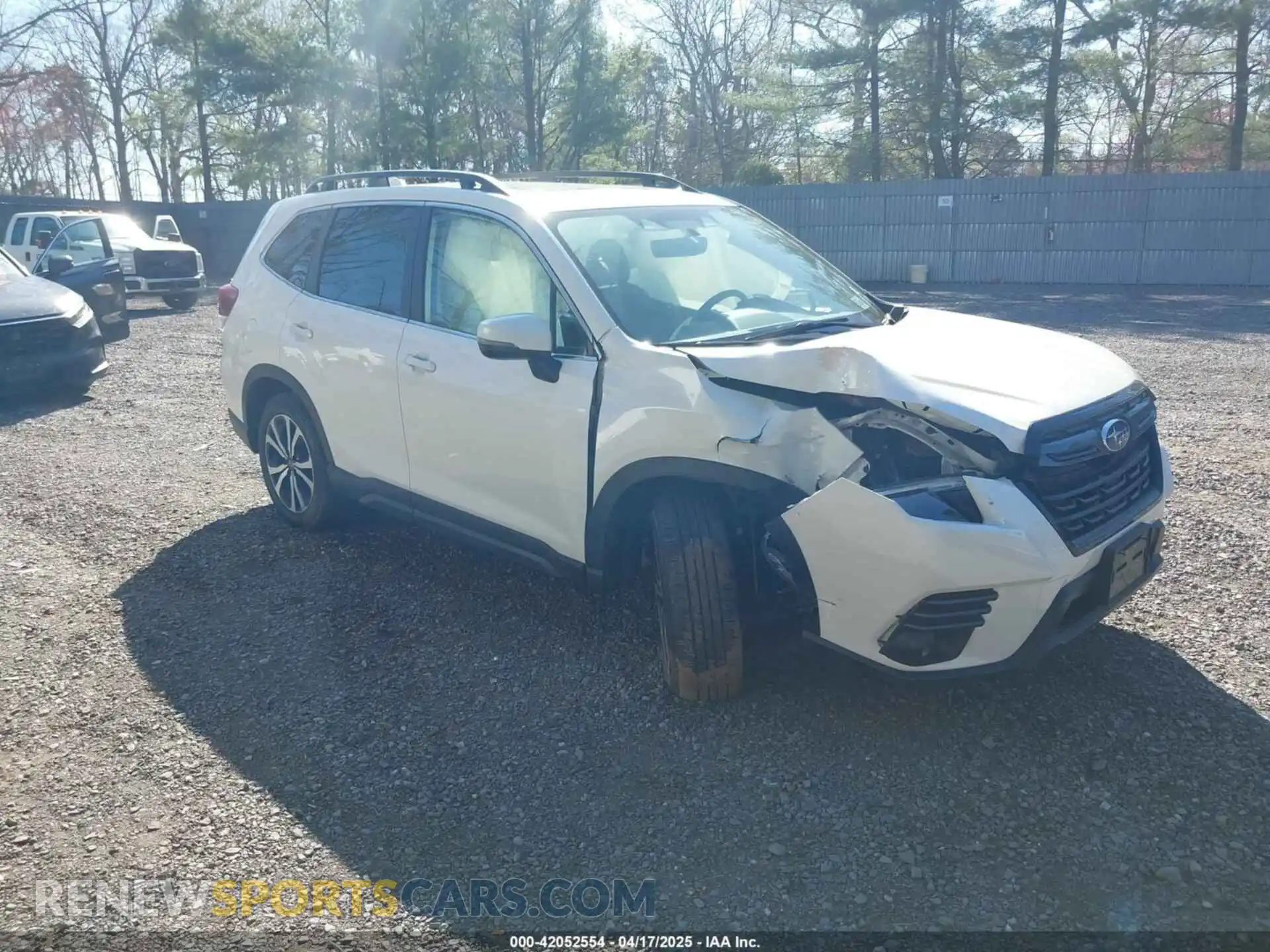 1 Photograph of a damaged car JF2SKAPC3PH528766 SUBARU FORESTER 2023