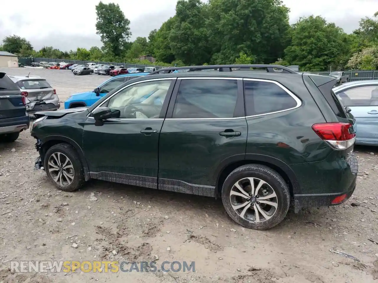 2 Photograph of a damaged car JF2SKAPC4PH447694 SUBARU FORESTER 2023