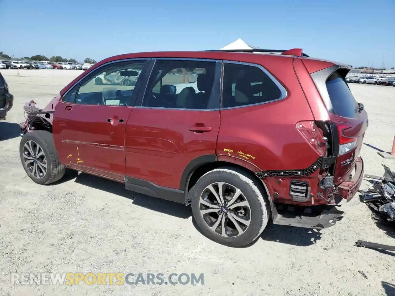 2 Photograph of a damaged car JF2SKAPC4PH514309 SUBARU FORESTER 2023