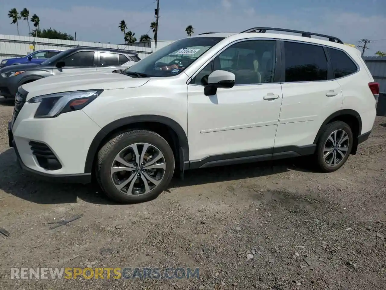 1 Photograph of a damaged car JF2SKAPC4PH516237 SUBARU FORESTER 2023