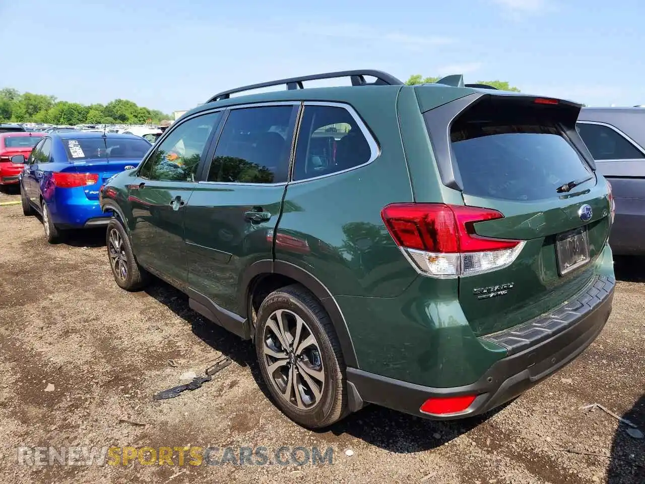 2 Photograph of a damaged car JF2SKAPC4PH518084 SUBARU FORESTER 2023