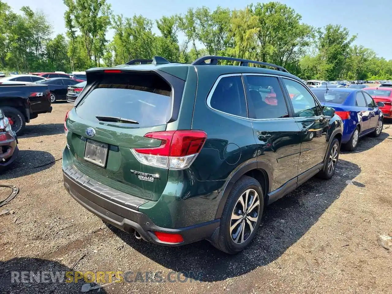 3 Photograph of a damaged car JF2SKAPC4PH518084 SUBARU FORESTER 2023