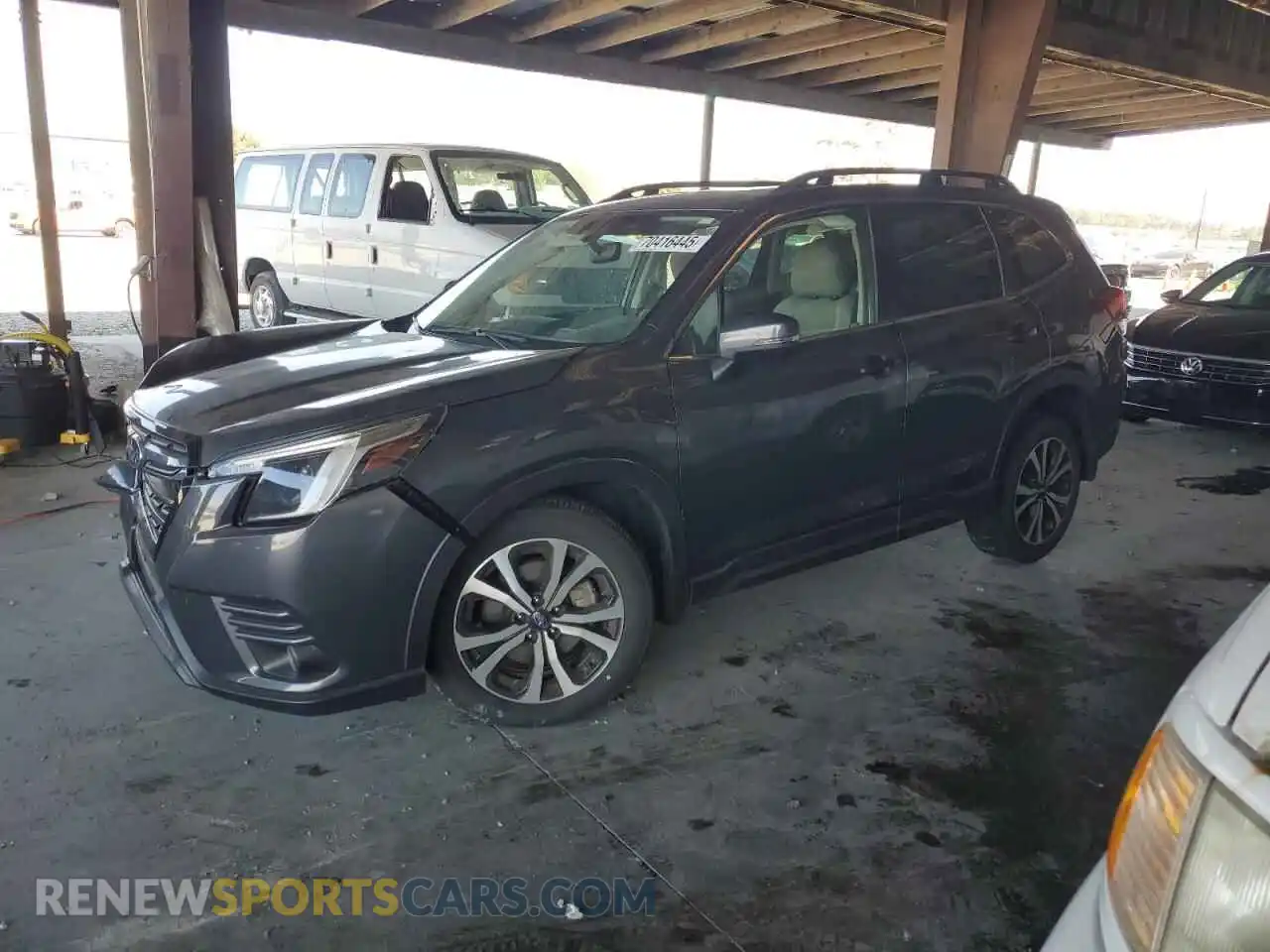 1 Photograph of a damaged car JF2SKAPC5PH405423 SUBARU FORESTER 2023