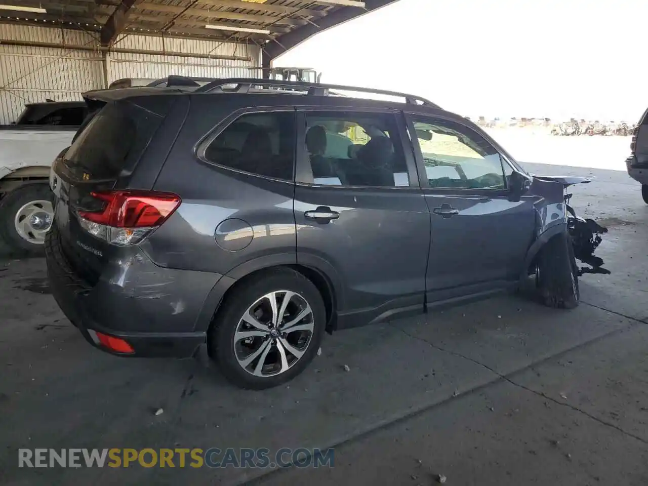 3 Photograph of a damaged car JF2SKAPC5PH405423 SUBARU FORESTER 2023