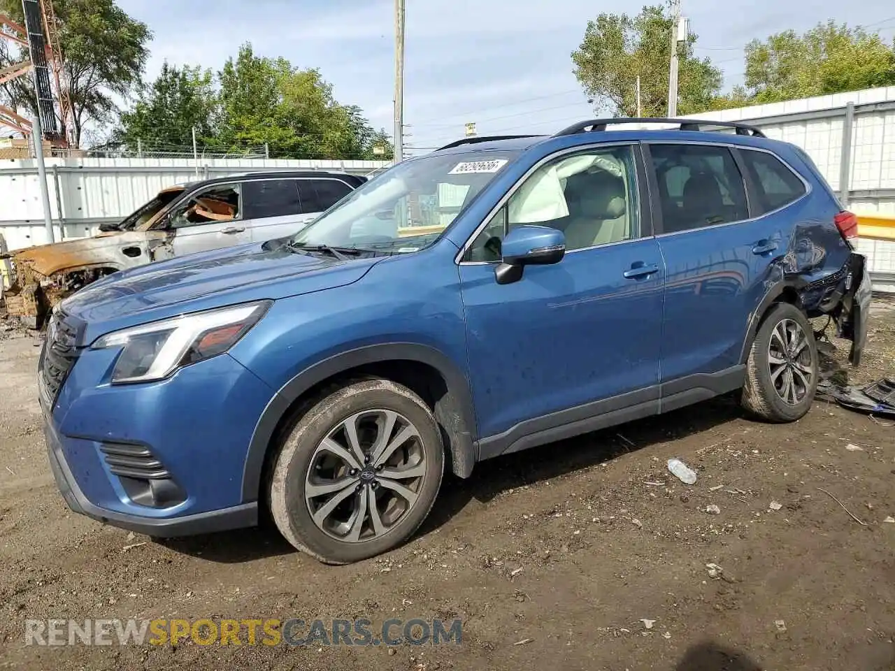 1 Фотография поврежденного автомобиля JF2SKAPC5PH410847 SUBARU FORESTER 2023
