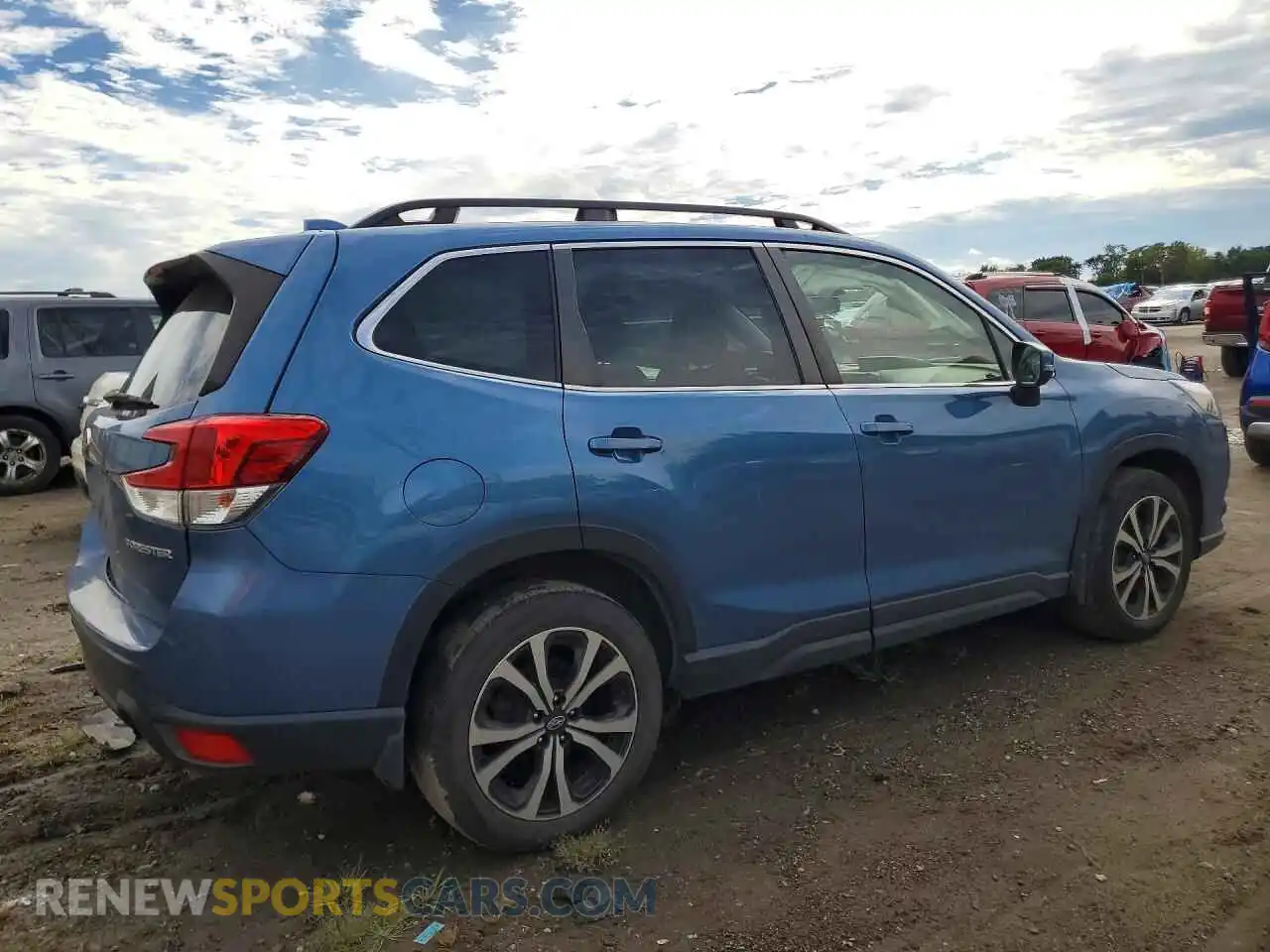 3 Фотография поврежденного автомобиля JF2SKAPC5PH410847 SUBARU FORESTER 2023