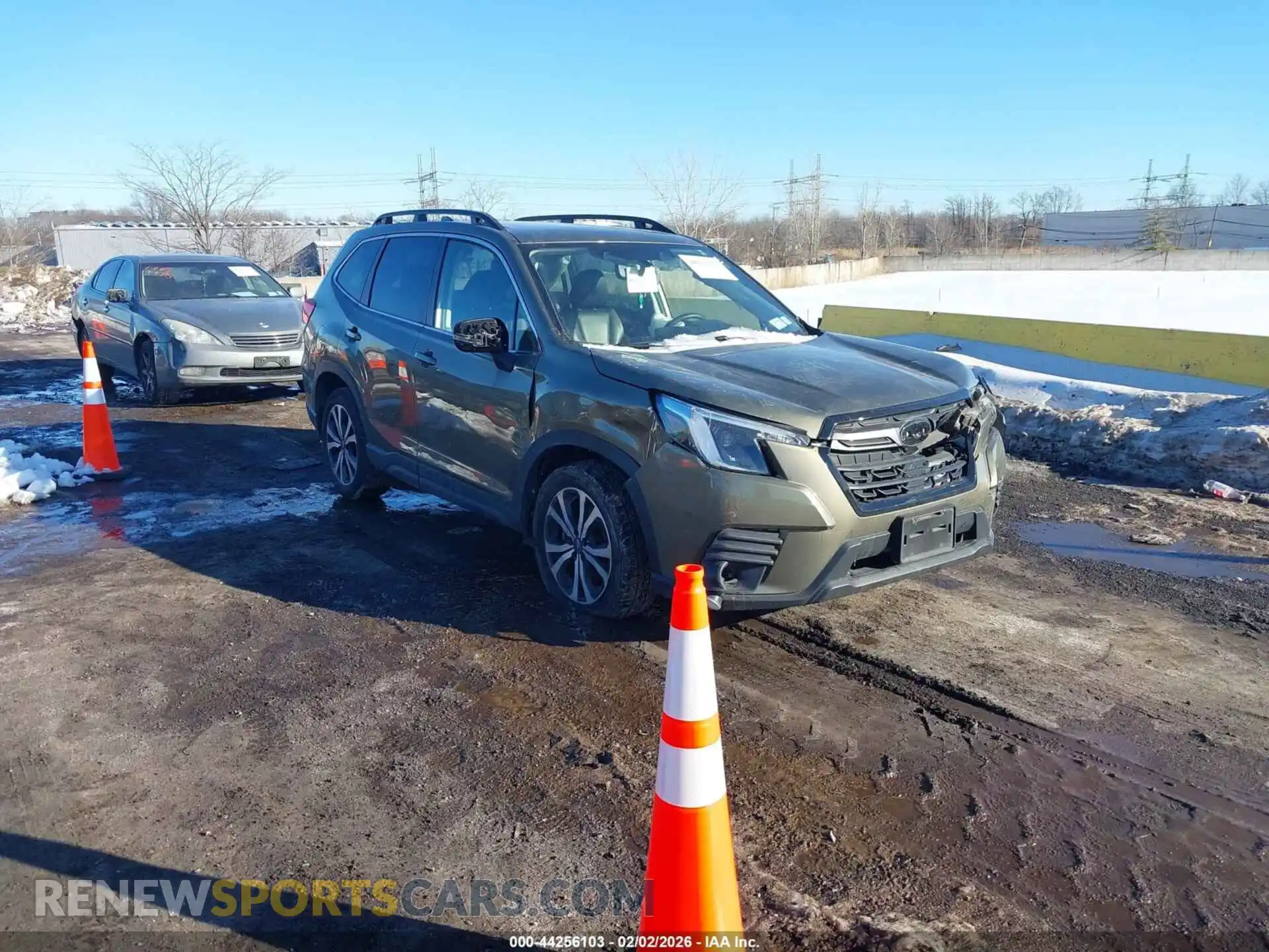 1 Photograph of a damaged car JF2SKAPC5PH468117 SUBARU FORESTER 2023
