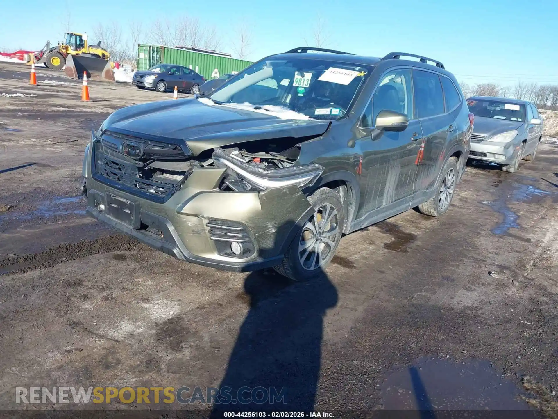 2 Photograph of a damaged car JF2SKAPC5PH468117 SUBARU FORESTER 2023