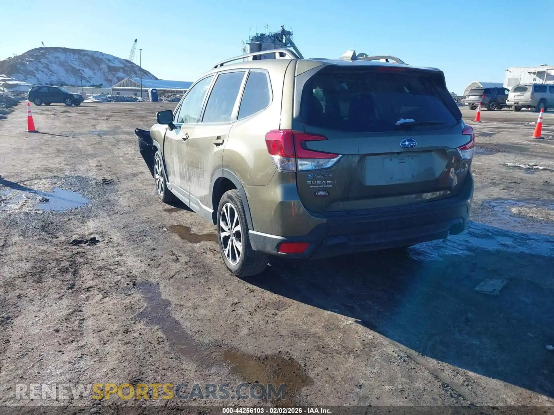 3 Photograph of a damaged car JF2SKAPC5PH468117 SUBARU FORESTER 2023