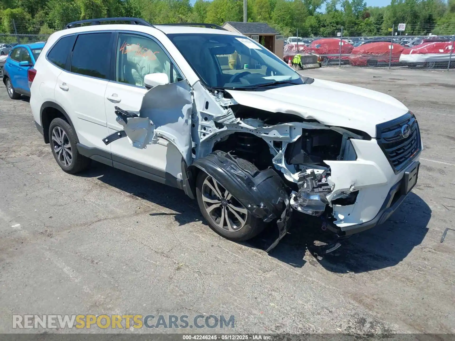 1 Photograph of a damaged car JF2SKAPC5PH509622 SUBARU FORESTER 2023