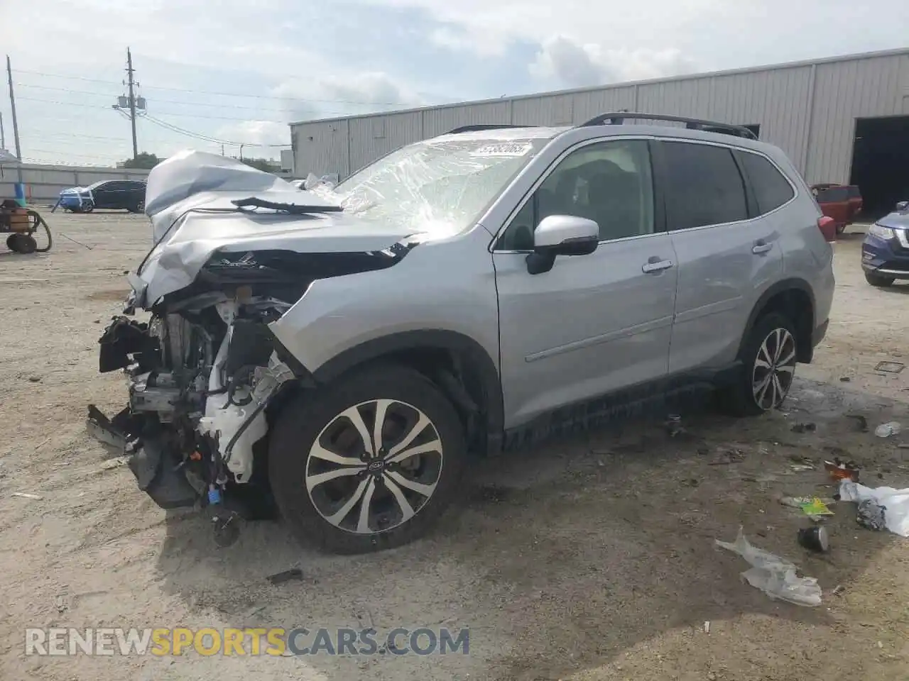 1 Фотография поврежденного автомобиля JF2SKAPC5PH539915 SUBARU FORESTER 2023