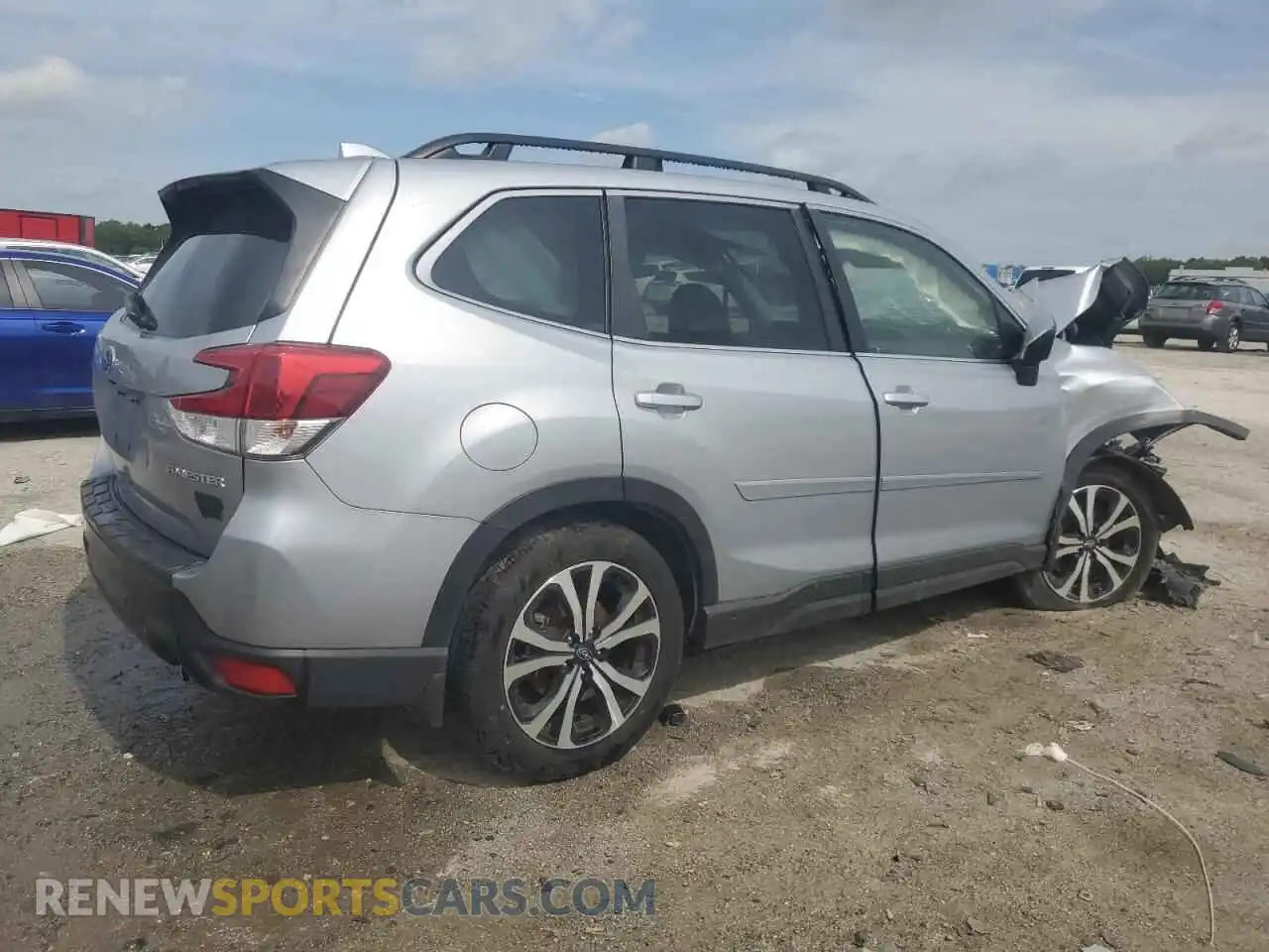 3 Фотография поврежденного автомобиля JF2SKAPC5PH539915 SUBARU FORESTER 2023