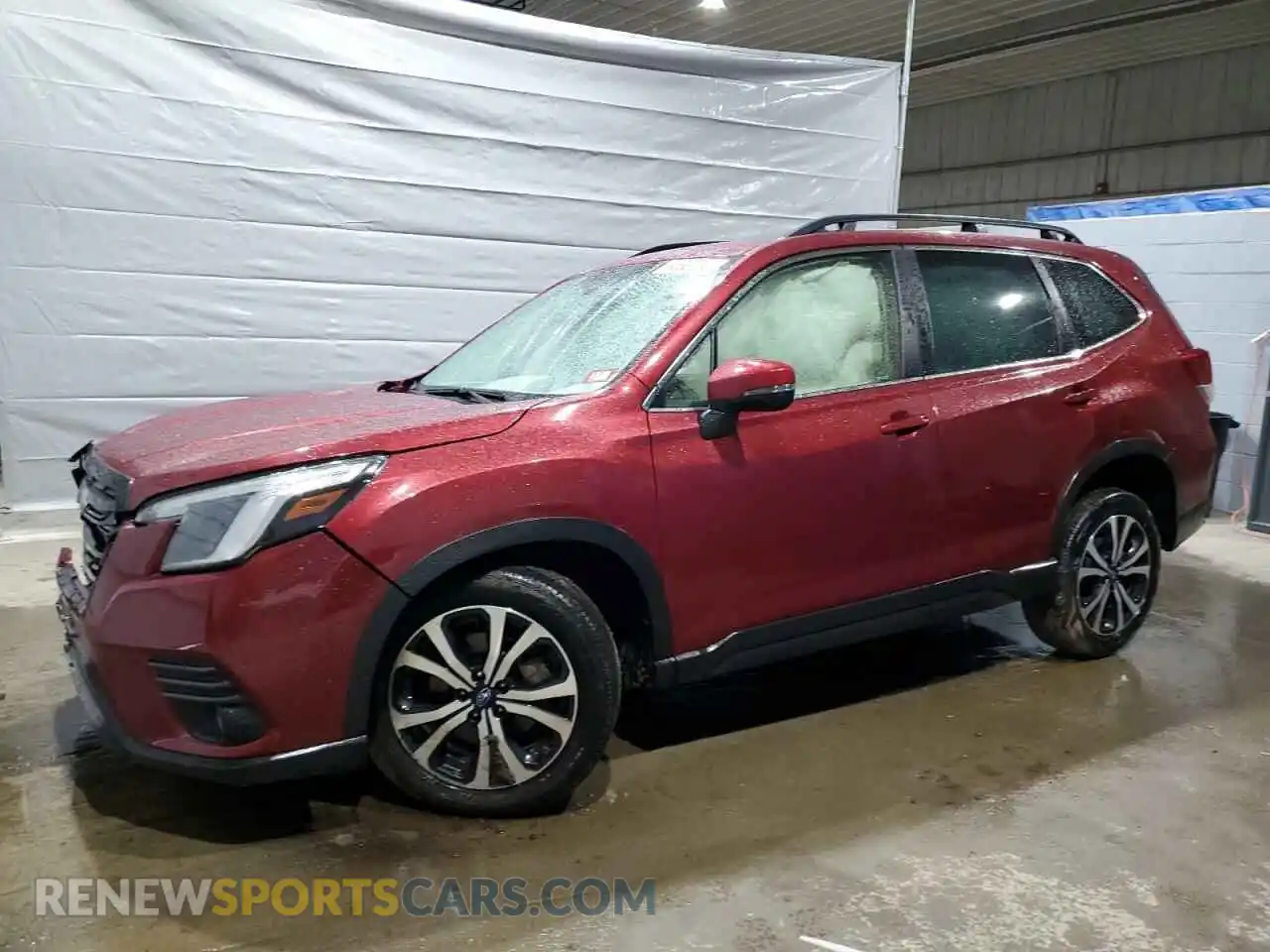 1 Photograph of a damaged car JF2SKAPC6PH421680 SUBARU FORESTER 2023