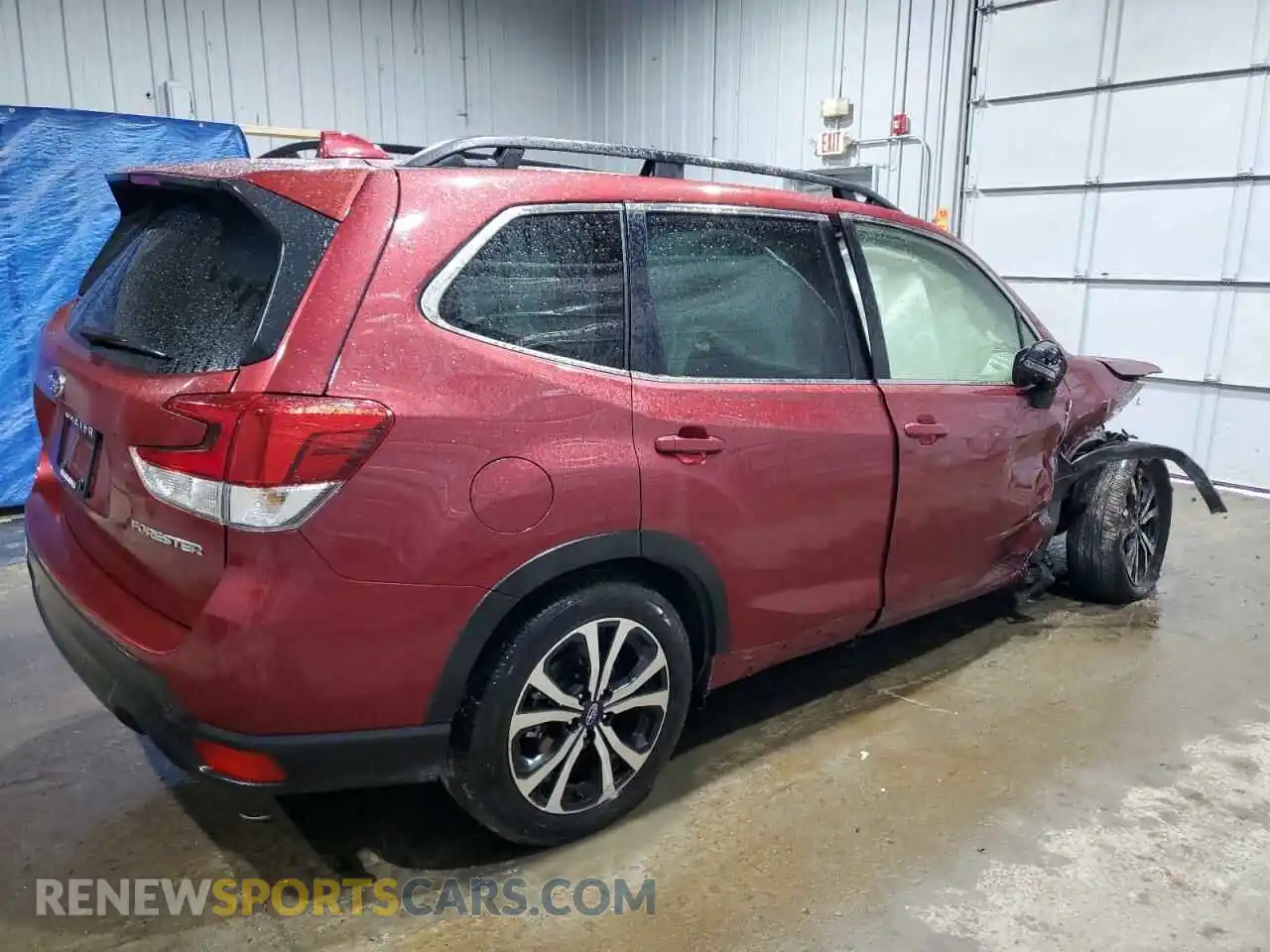 3 Photograph of a damaged car JF2SKAPC6PH421680 SUBARU FORESTER 2023