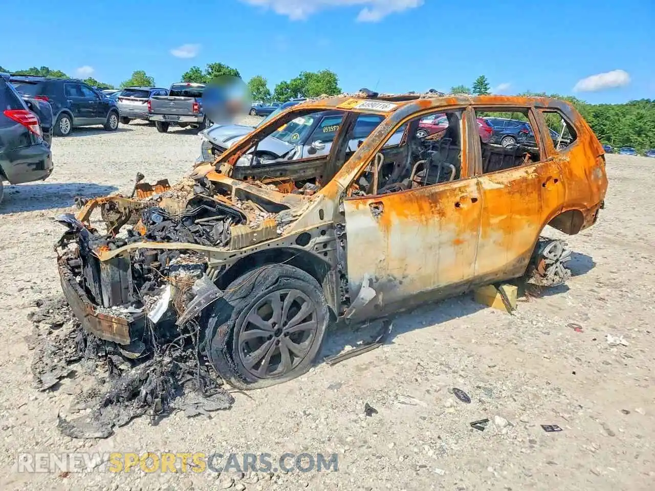 1 Photograph of a damaged car JF2SKAPC6PH432968 SUBARU FORESTER 2023