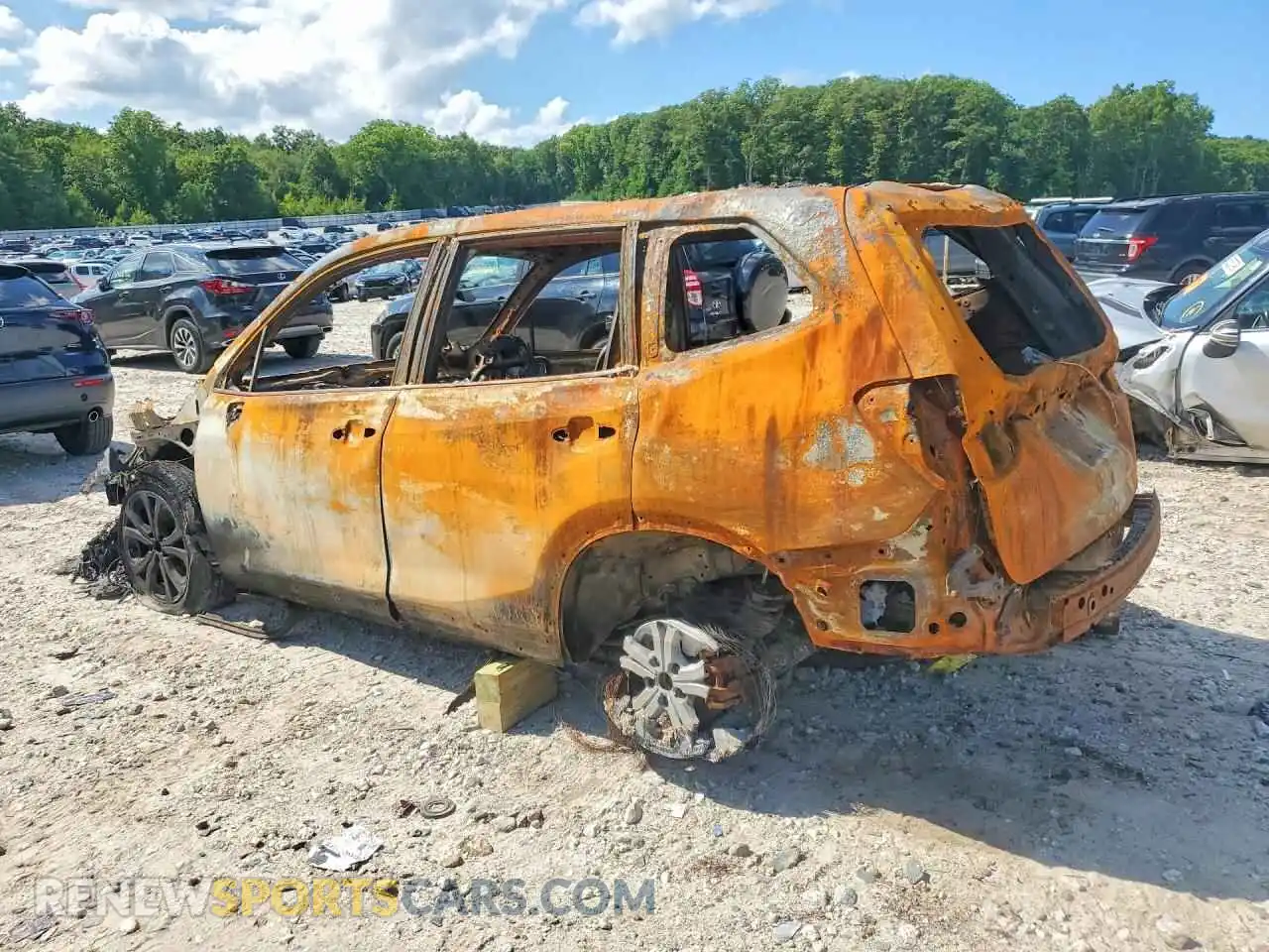 2 Photograph of a damaged car JF2SKAPC6PH432968 SUBARU FORESTER 2023