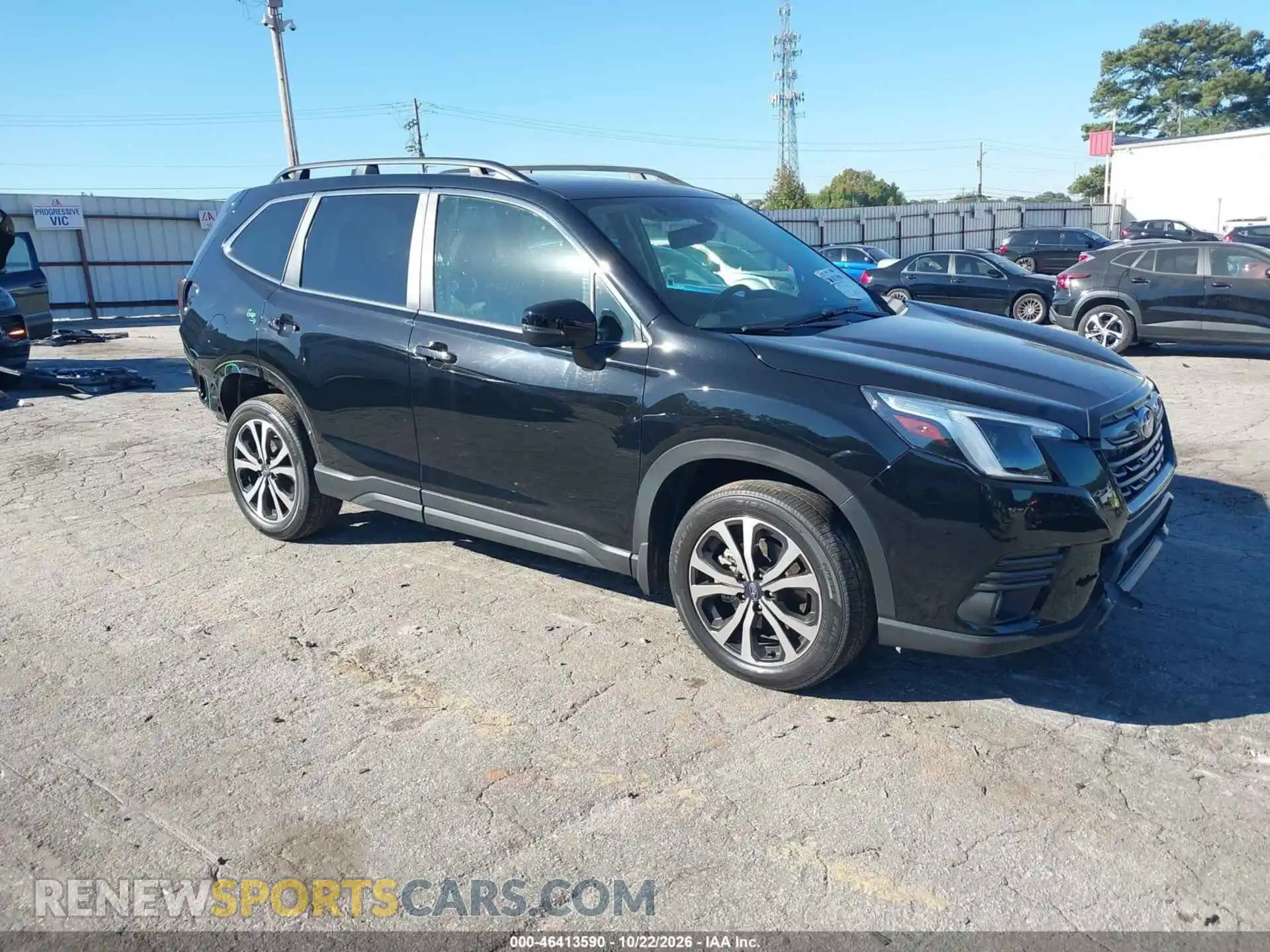 1 Photograph of a damaged car JF2SKAPC6PH477425 SUBARU FORESTER 2023