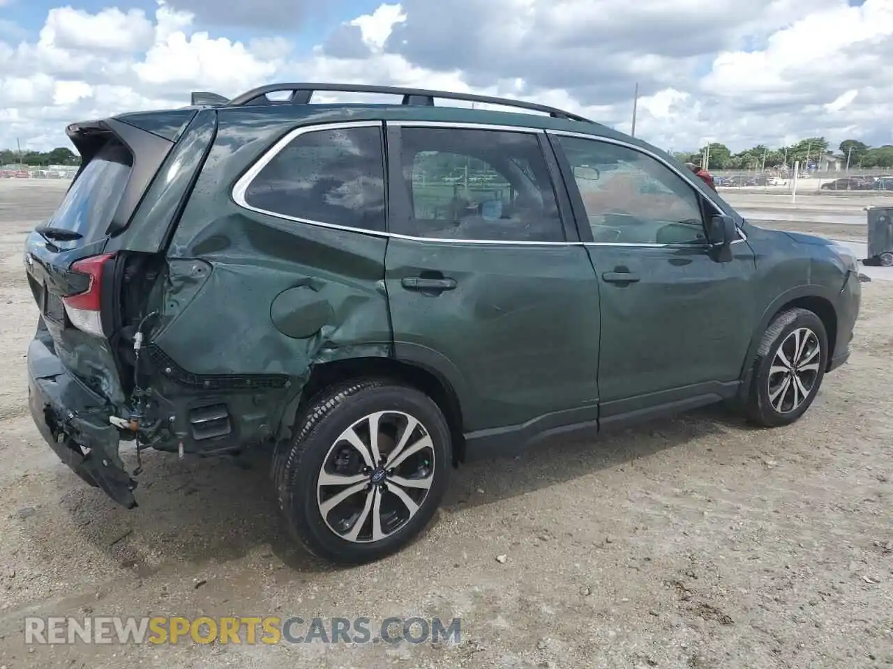3 Photograph of a damaged car JF2SKAPC6PH541415 SUBARU FORESTER 2023