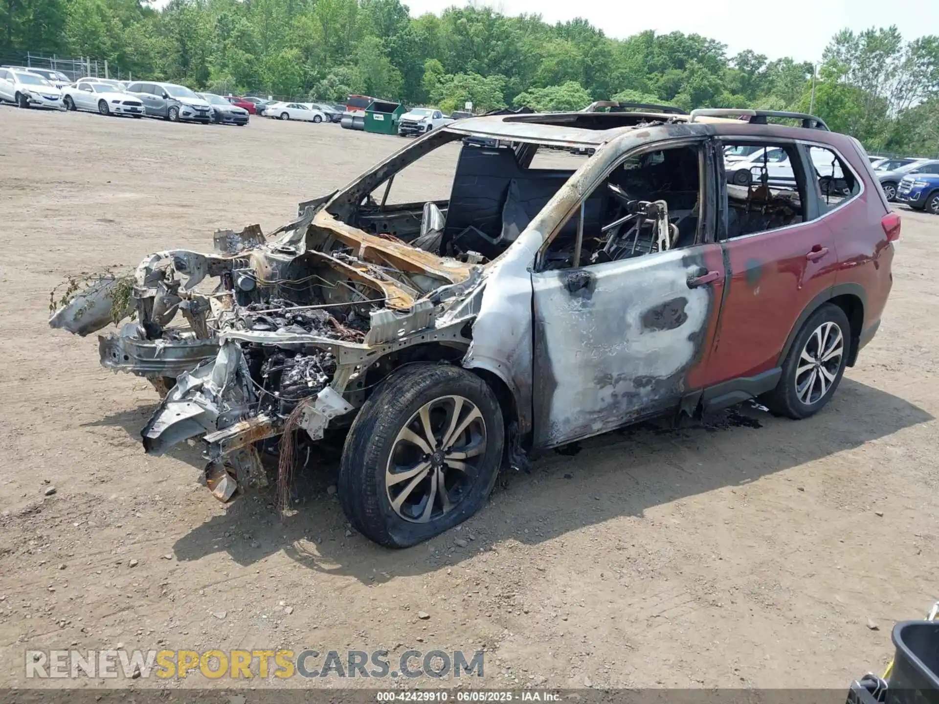 2 Photograph of a damaged car JF2SKAPC7PH401048 SUBARU FORESTER 2023