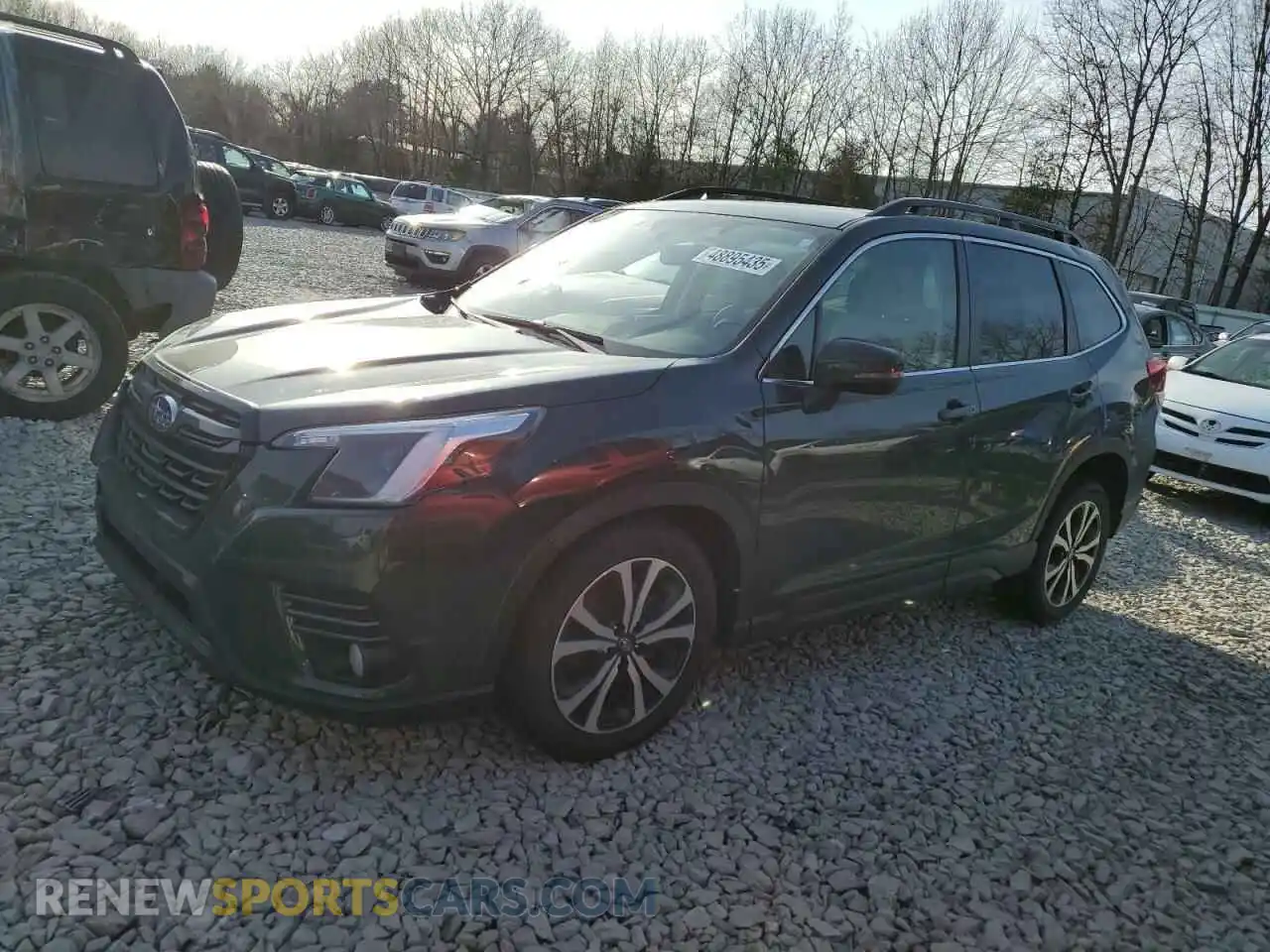 1 Photograph of a damaged car JF2SKAPC7PH455028 SUBARU FORESTER 2023