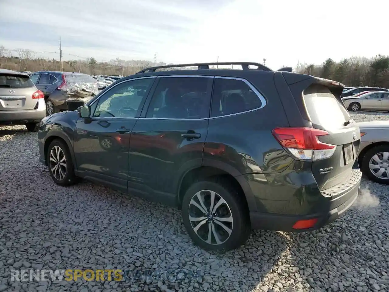 2 Photograph of a damaged car JF2SKAPC7PH455028 SUBARU FORESTER 2023
