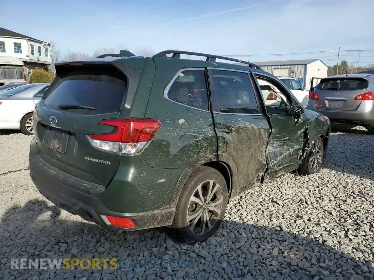 3 Photograph of a damaged car JF2SKAPC7PH455028 SUBARU FORESTER 2023