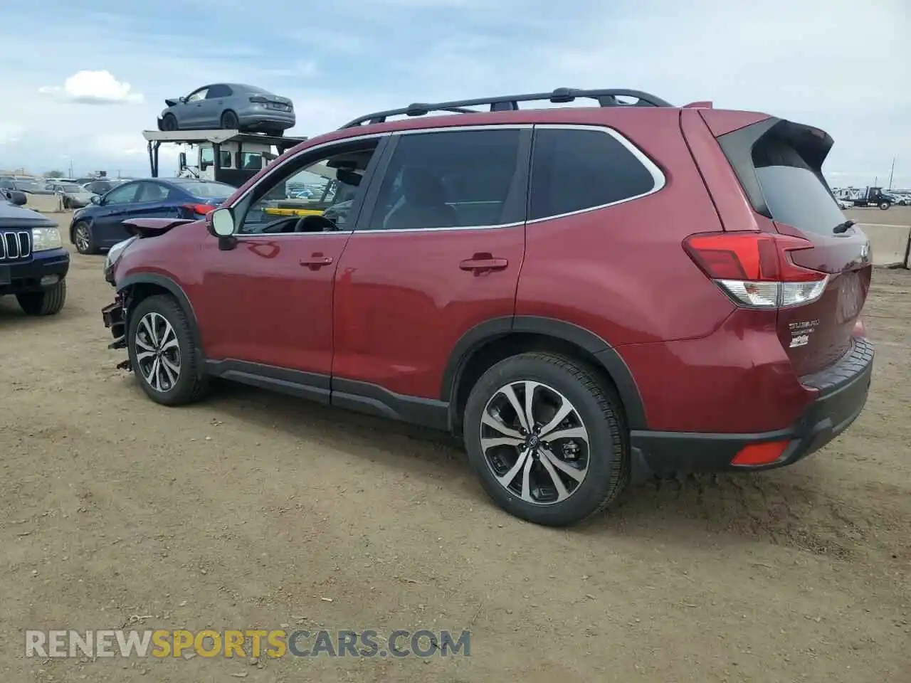 2 Photograph of a damaged car JF2SKAPC7PH476591 SUBARU FORESTER 2023