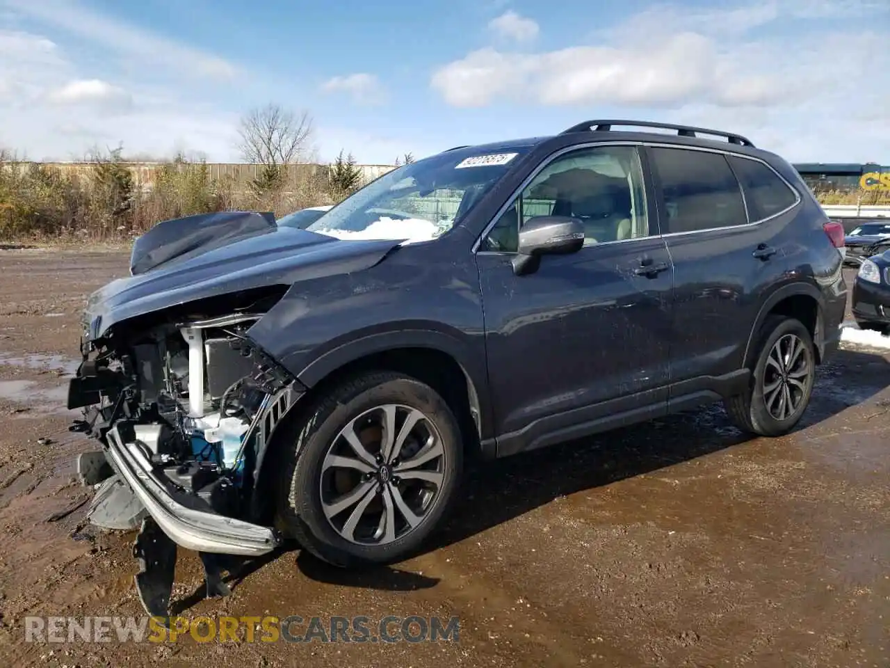 1 Photograph of a damaged car JF2SKAPC8PH425469 SUBARU FORESTER 2023