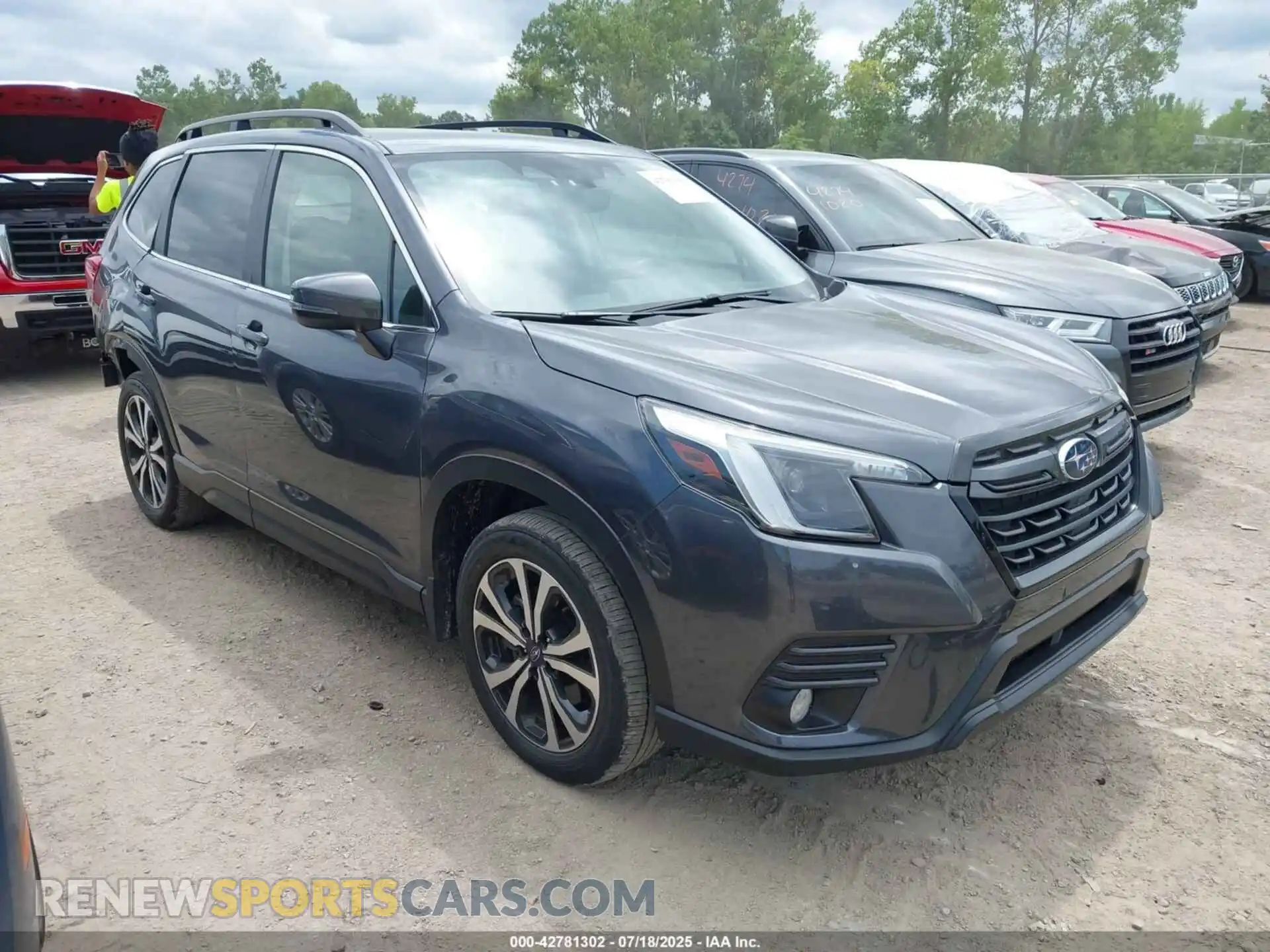 1 Photograph of a damaged car JF2SKAPC8PH511882 SUBARU FORESTER 2023