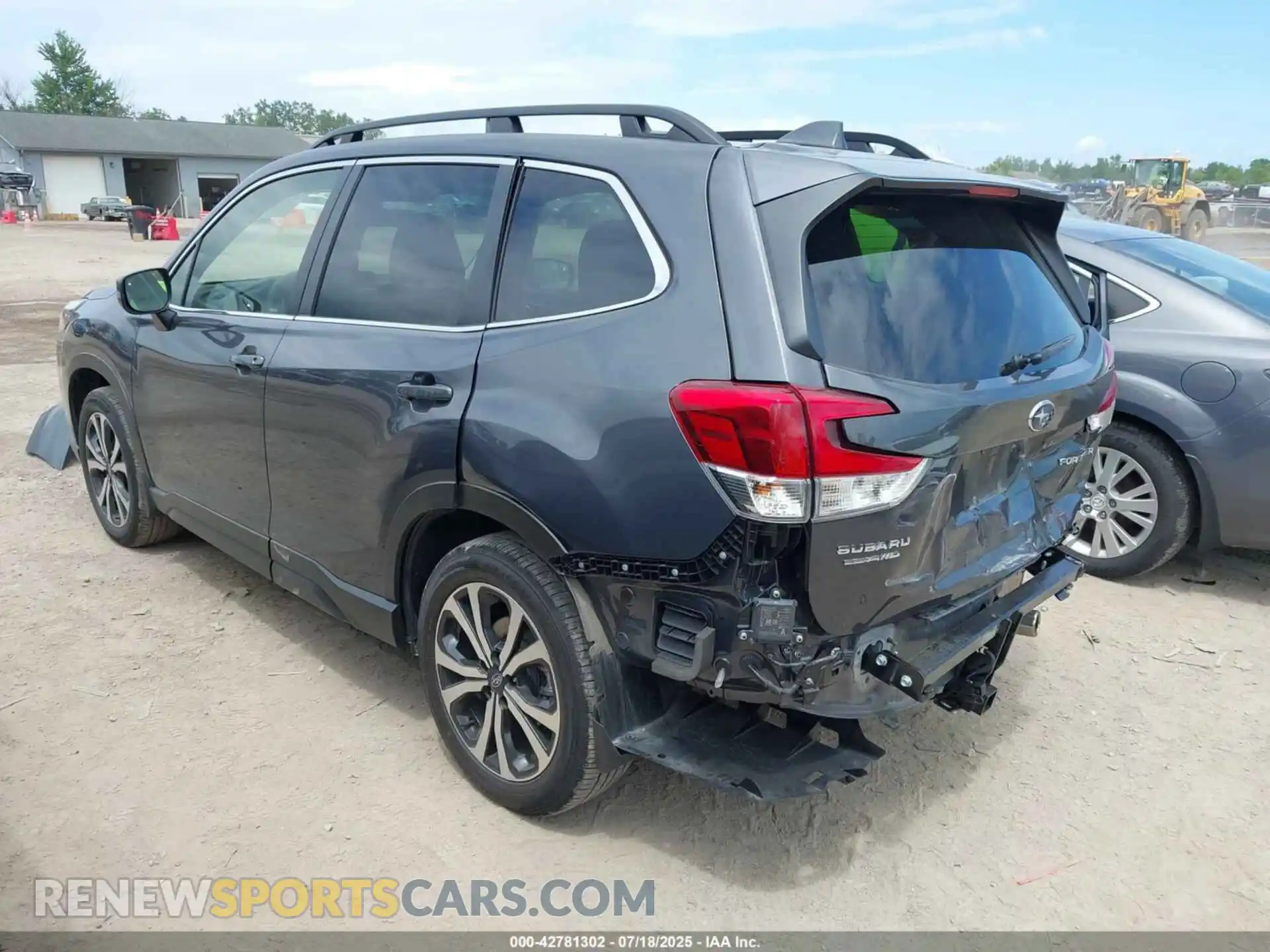 3 Photograph of a damaged car JF2SKAPC8PH511882 SUBARU FORESTER 2023