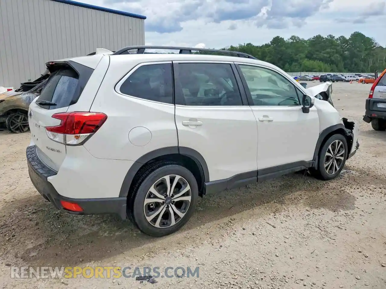 3 Photograph of a damaged car JF2SKAPC8PH533610 SUBARU FORESTER 2023
