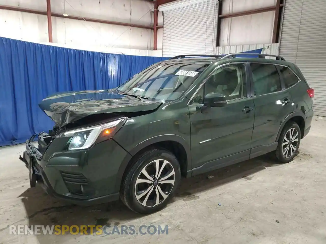 1 Photograph of a damaged car JF2SKAPC8PH537589 SUBARU FORESTER 2023