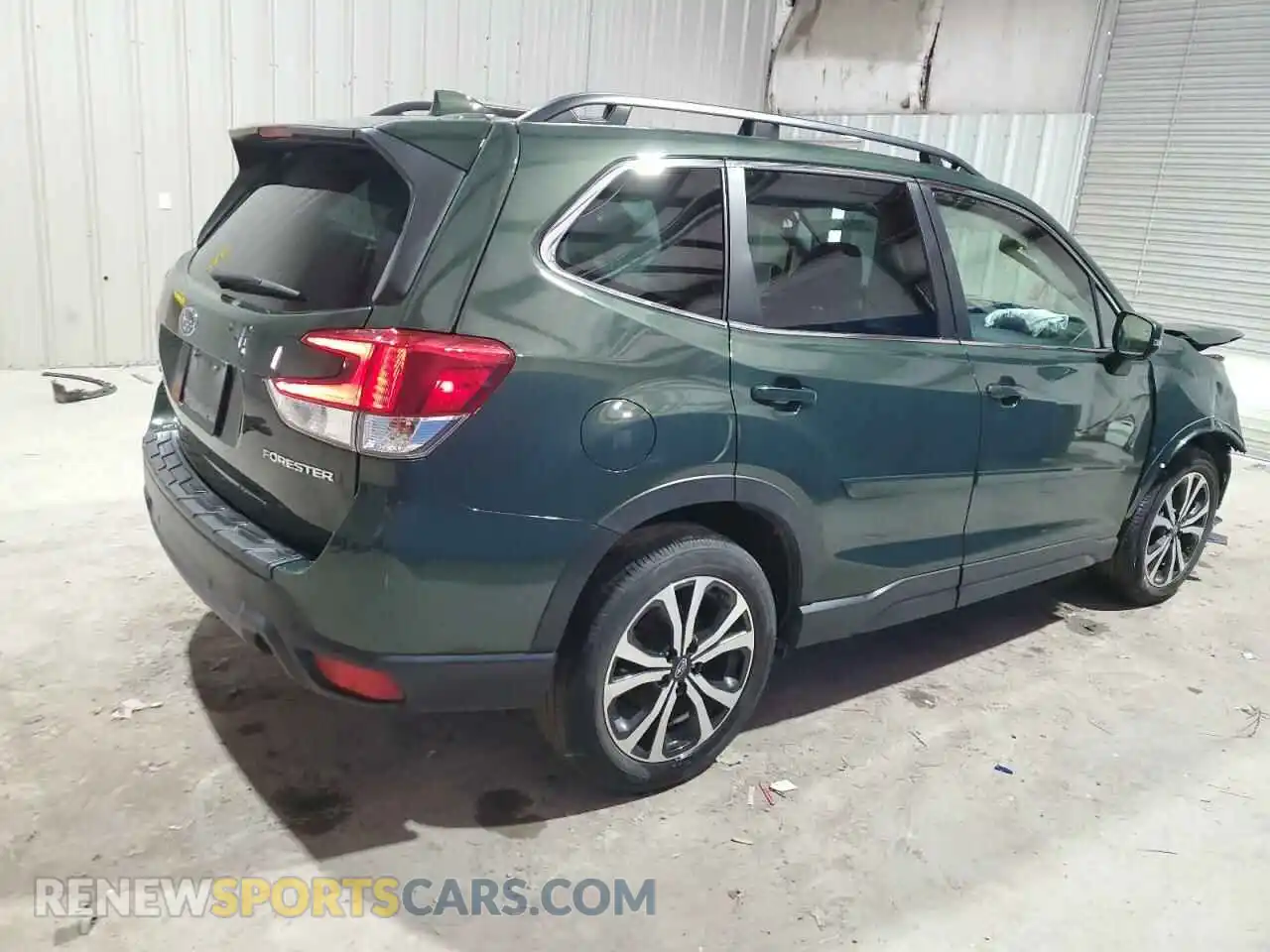 3 Photograph of a damaged car JF2SKAPC8PH537589 SUBARU FORESTER 2023