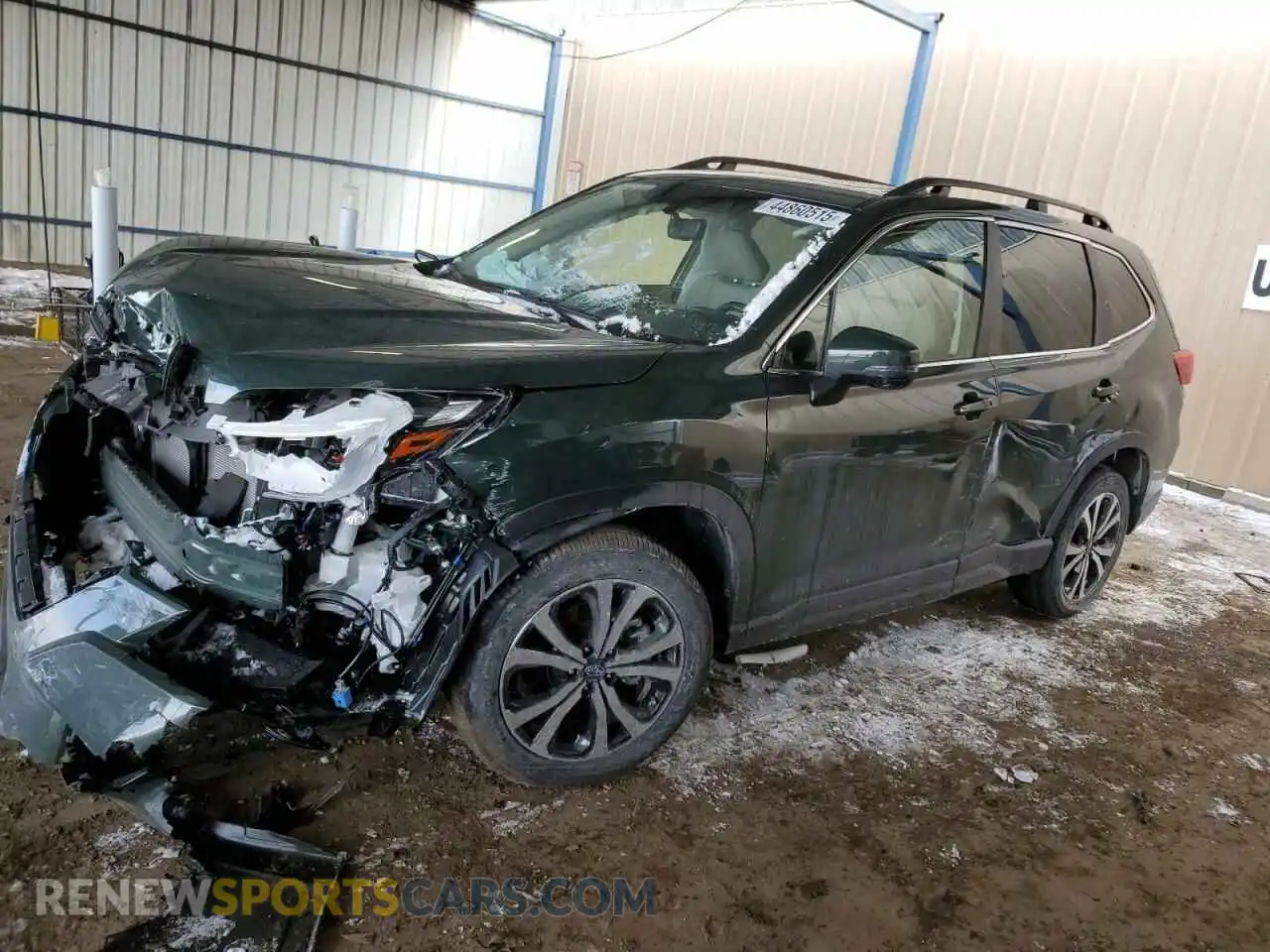 1 Photograph of a damaged car JF2SKAPC9PH508022 SUBARU FORESTER 2023