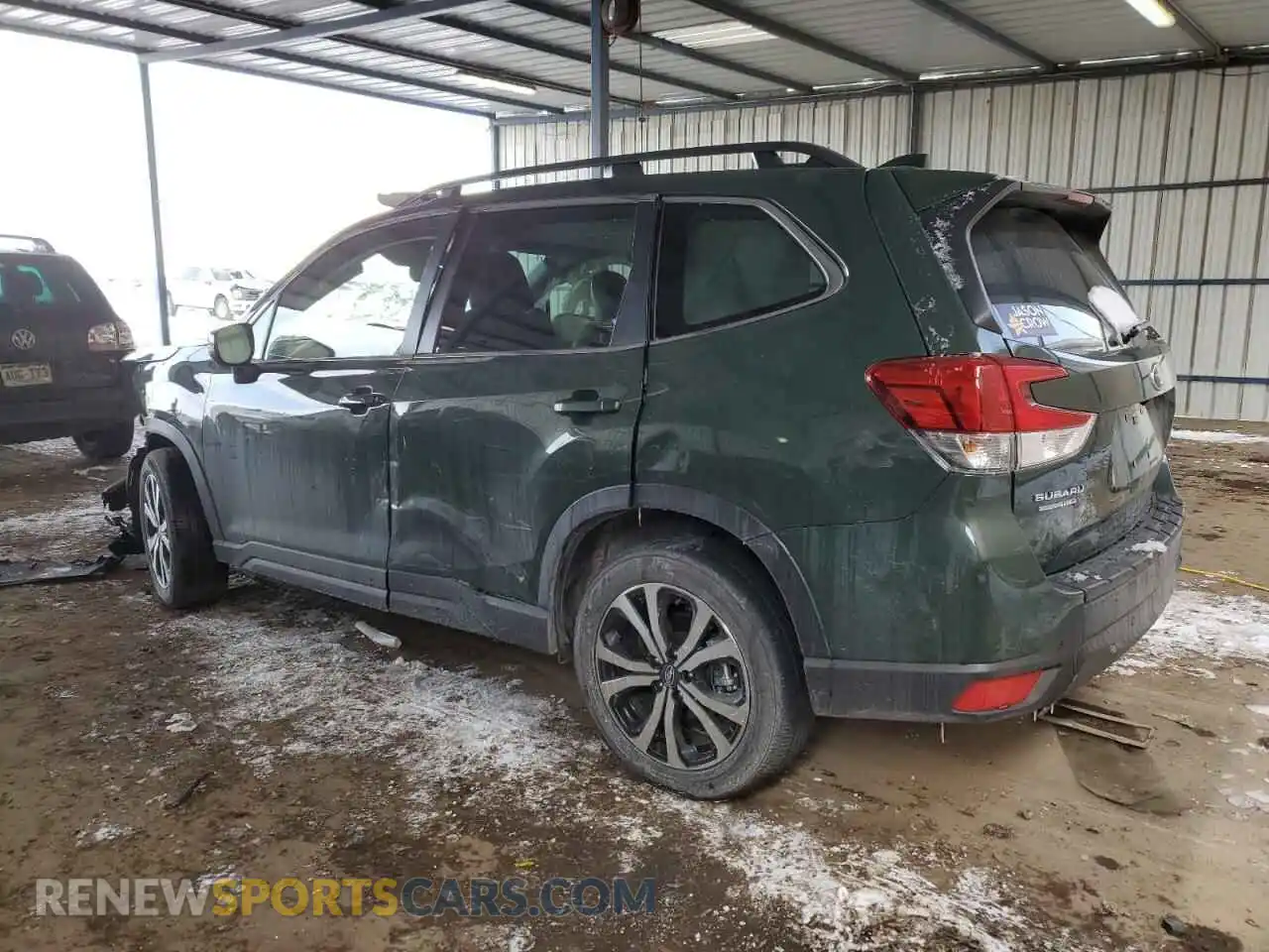 2 Photograph of a damaged car JF2SKAPC9PH508022 SUBARU FORESTER 2023