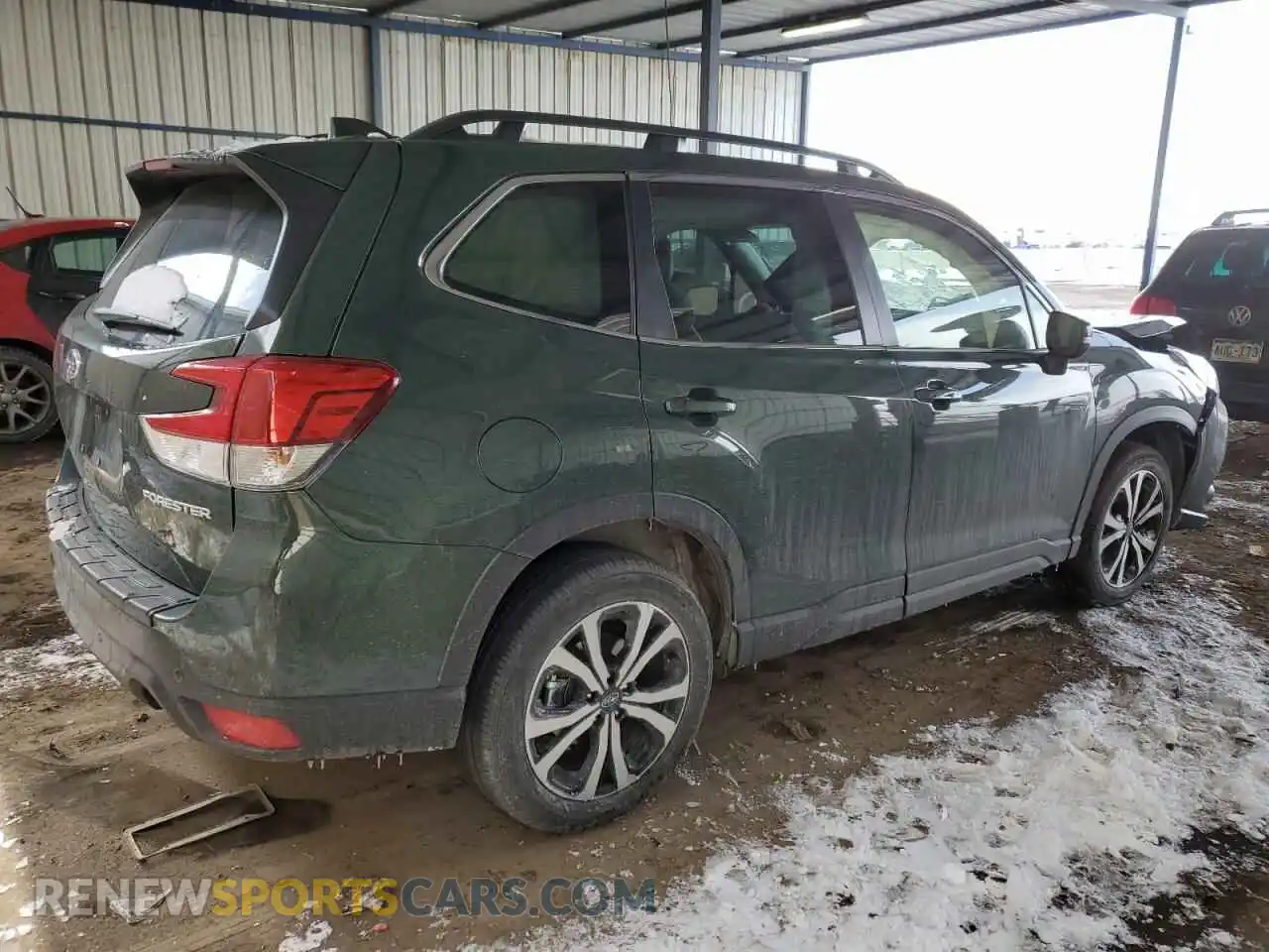 3 Photograph of a damaged car JF2SKAPC9PH508022 SUBARU FORESTER 2023