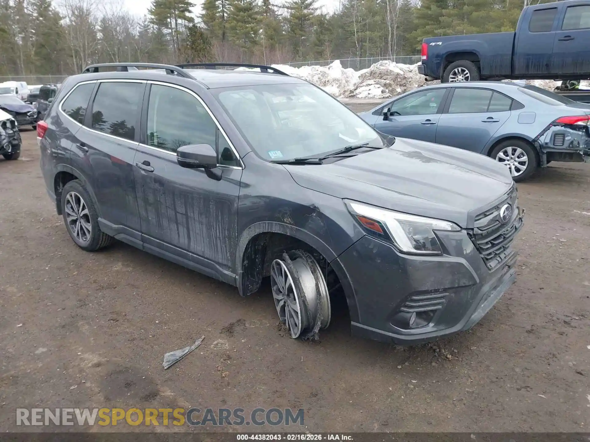 1 Photograph of a damaged car JF2SKAPC9PH549007 SUBARU FORESTER 2023