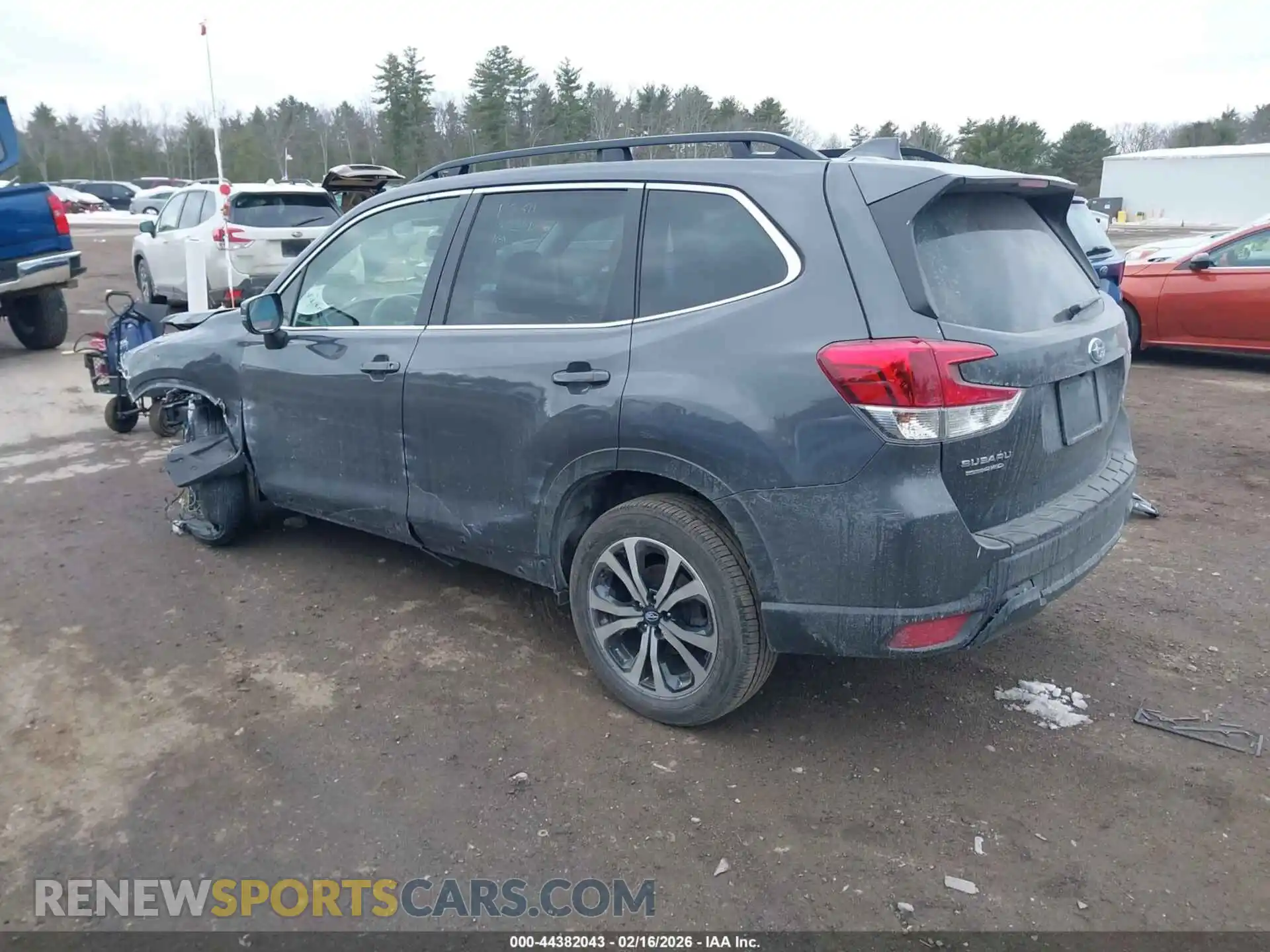 3 Photograph of a damaged car JF2SKAPC9PH549007 SUBARU FORESTER 2023
