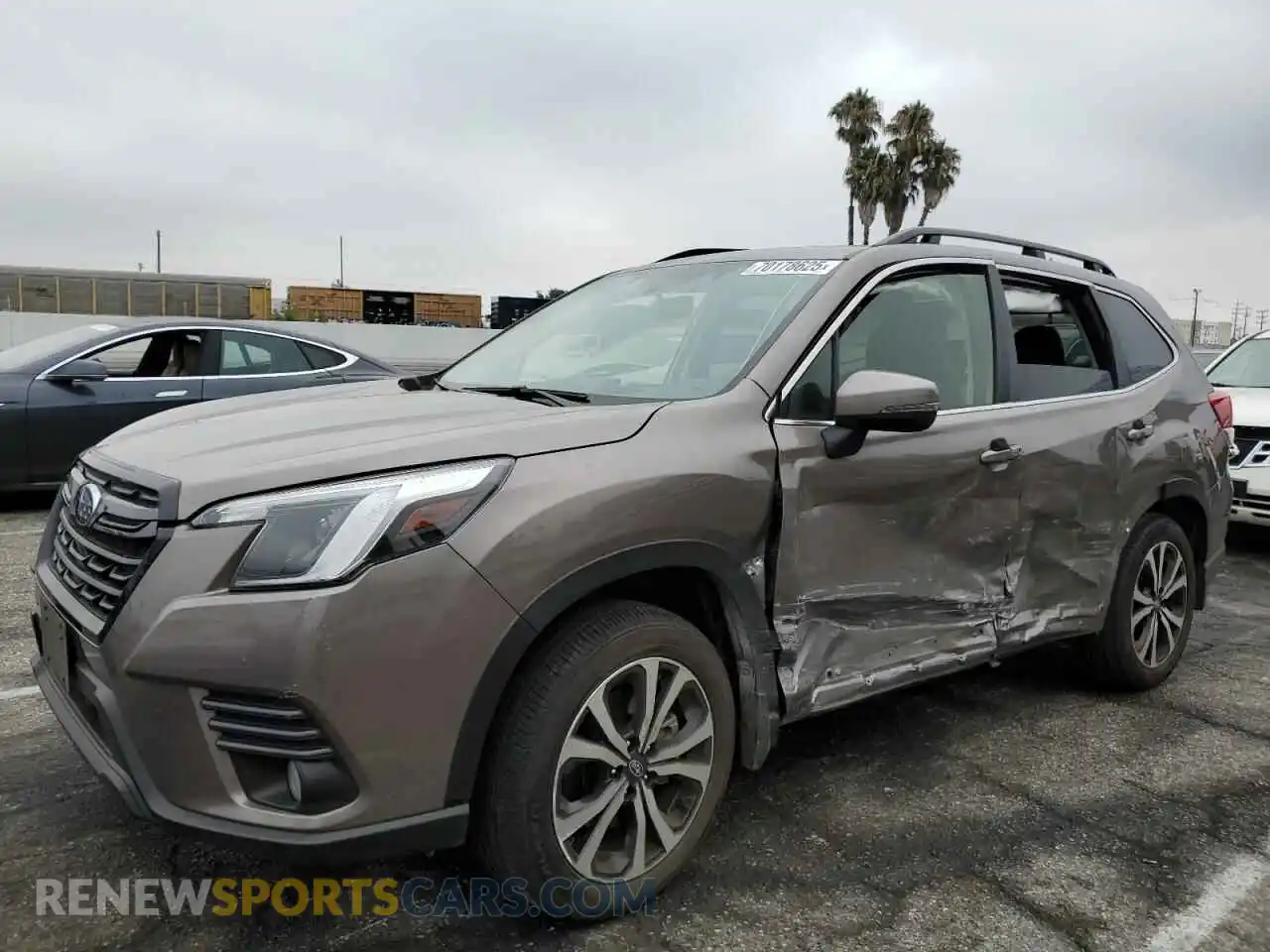 1 Photograph of a damaged car JF2SKAPCXPH404879 SUBARU FORESTER 2023
