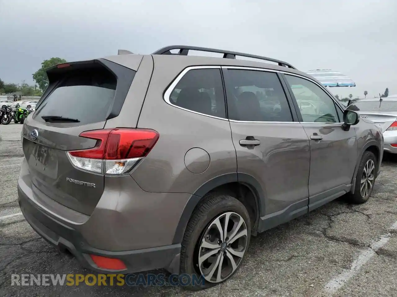 3 Photograph of a damaged car JF2SKAPCXPH404879 SUBARU FORESTER 2023