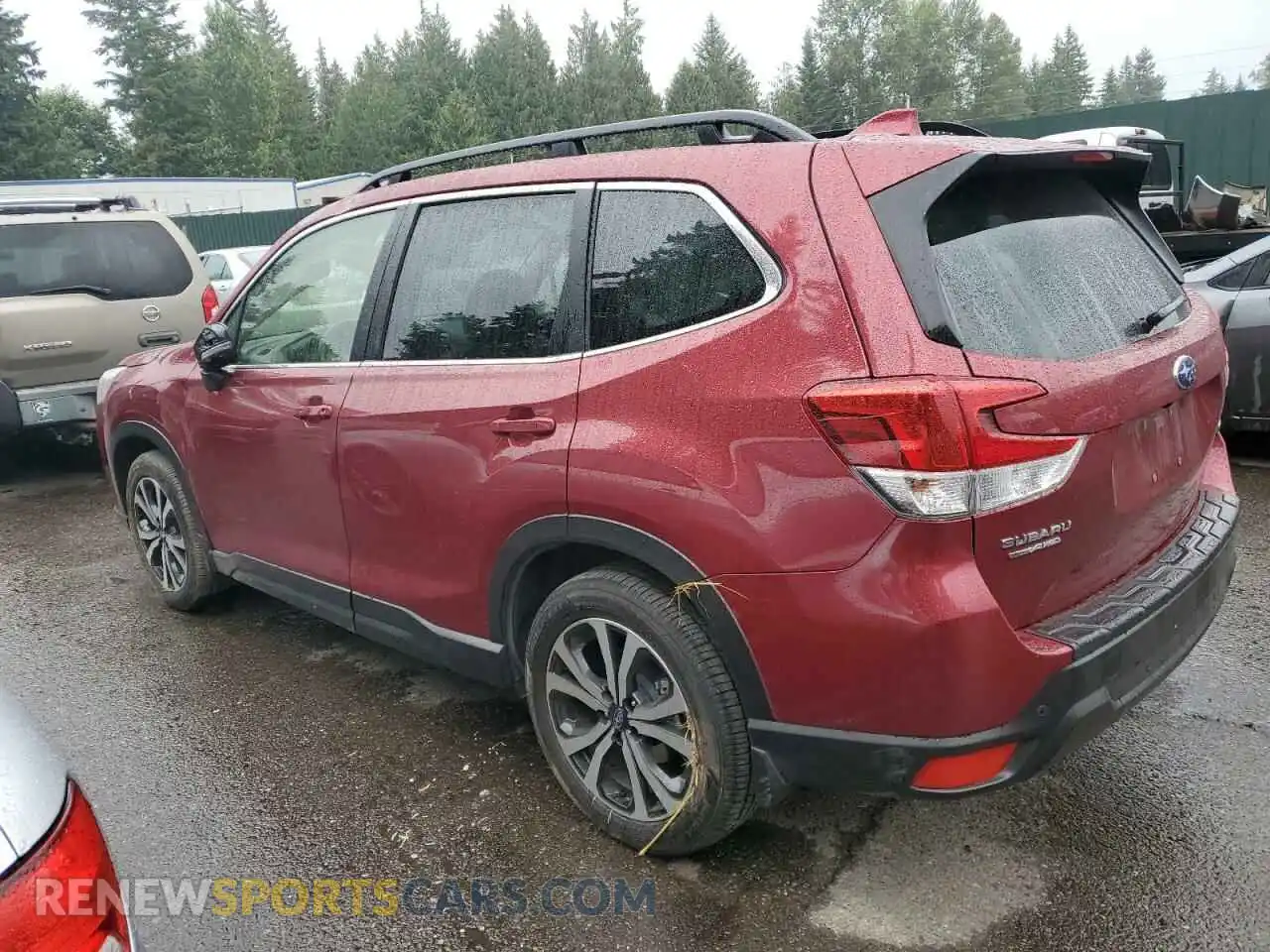 2 Photograph of a damaged car JF2SKAPCXPH464628 SUBARU FORESTER 2023