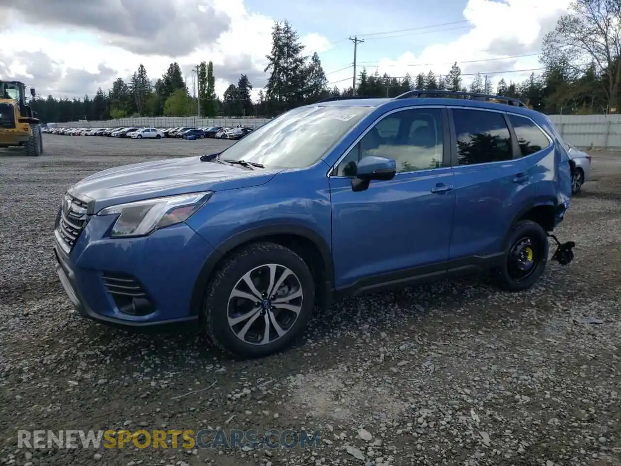 1 Photograph of a damaged car JF2SKAPCXPH542552 SUBARU FORESTER 2023