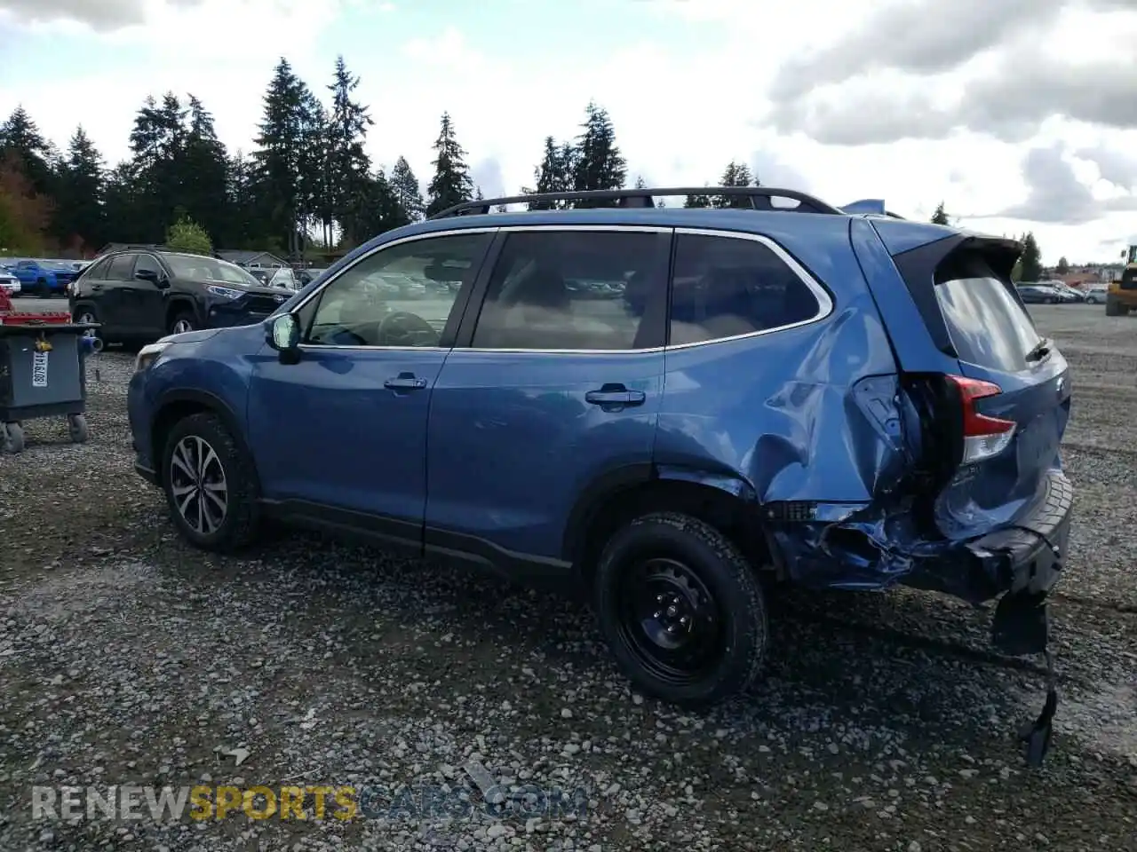 2 Photograph of a damaged car JF2SKAPCXPH542552 SUBARU FORESTER 2023