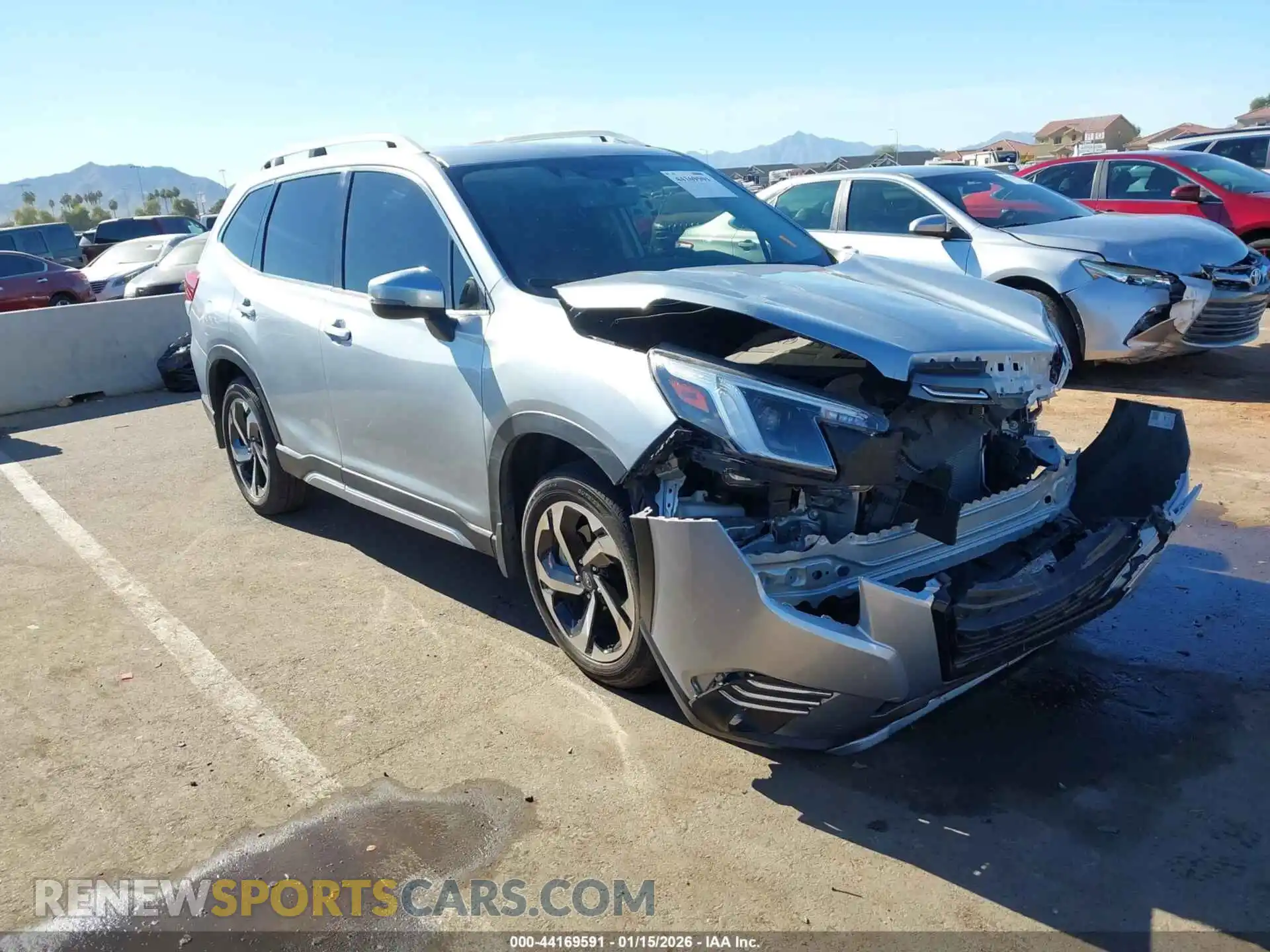 1 Фотография поврежденного автомобиля JF2SKARC0PH409652 SUBARU FORESTER 2023