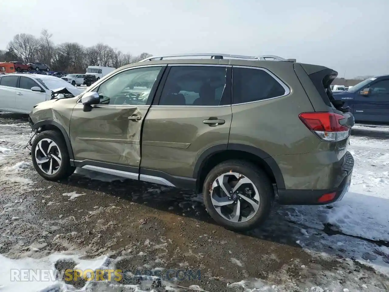 2 Photograph of a damaged car JF2SKARC0PH520931 SUBARU FORESTER 2023