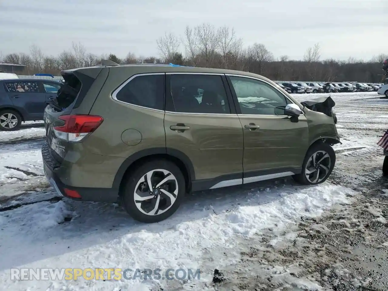 3 Photograph of a damaged car JF2SKARC0PH520931 SUBARU FORESTER 2023