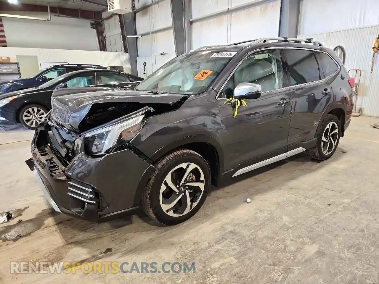 1 fotografías del automóvil dañado JF2SKARC2PH473224 SUBARU FORESTER 2023